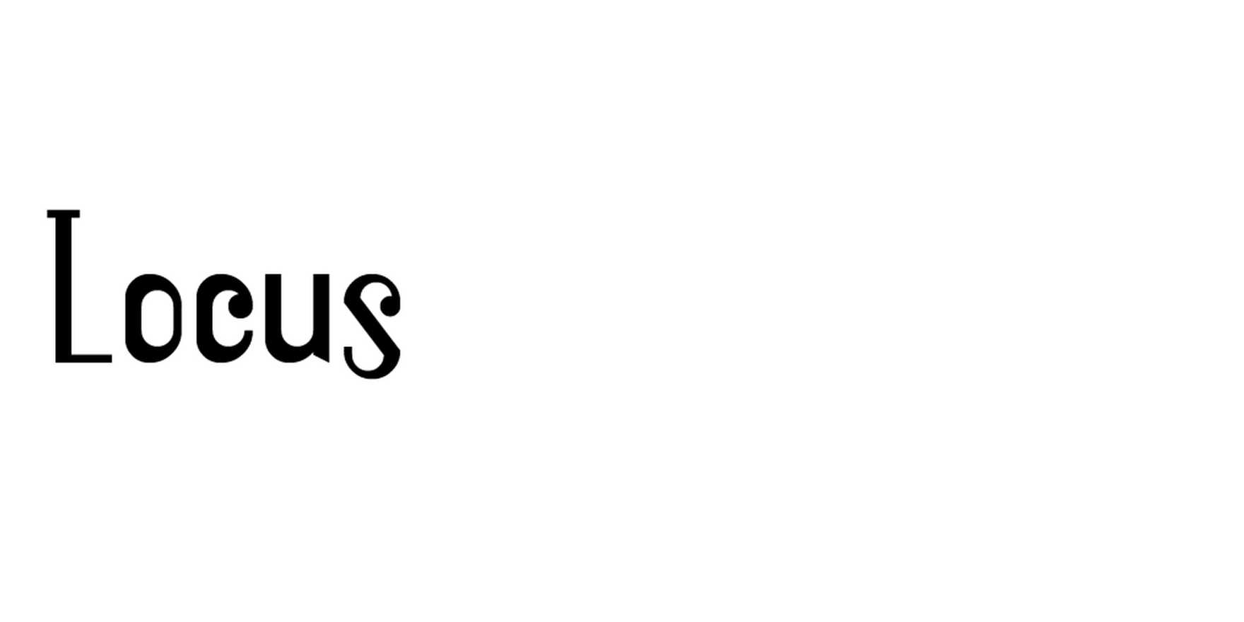 Locus in use - Fonts In Use