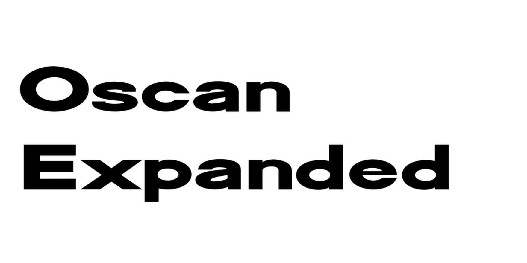 Oscan Expanded in use - Fonts In Use