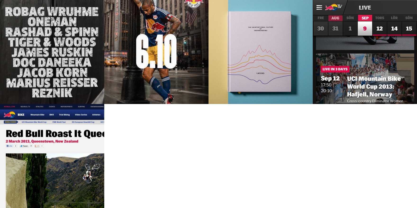 Red Bull - Fonts In Use
