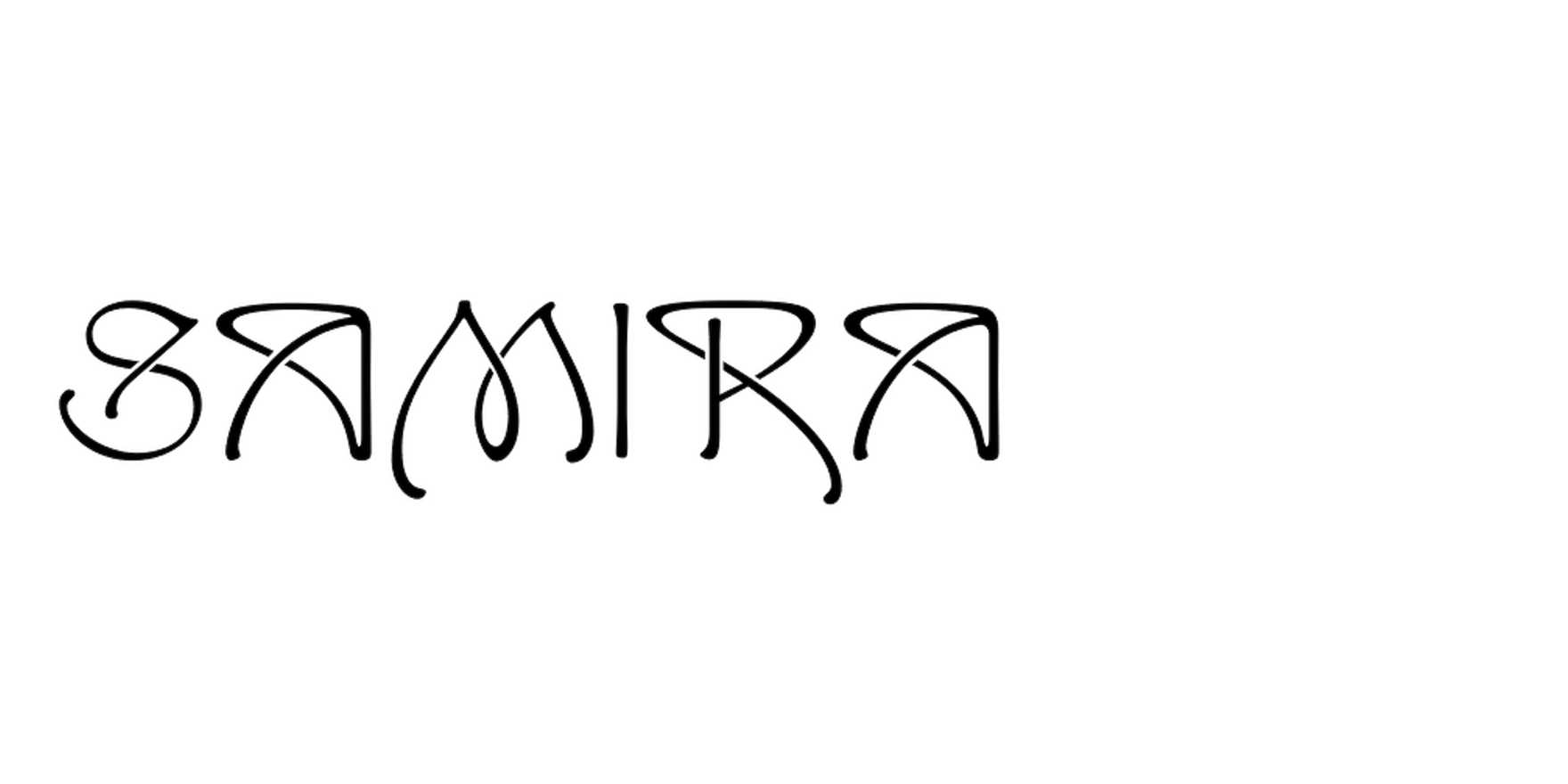 Samira in use - Fonts In Use