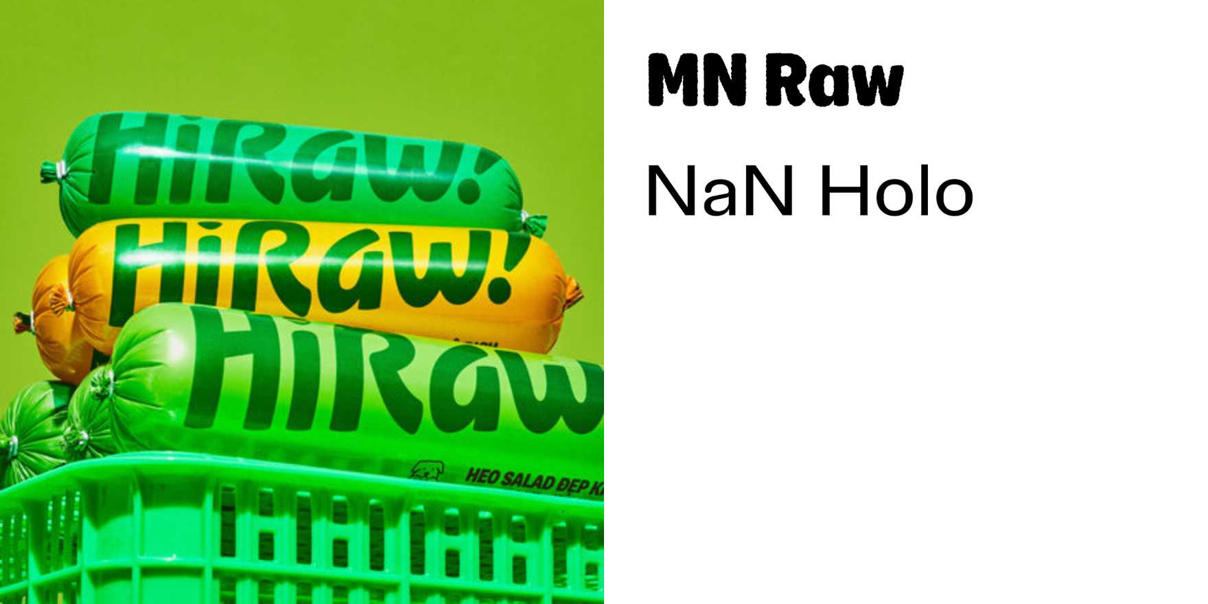 HiRaw! pet food rebrand - Fonts In Use