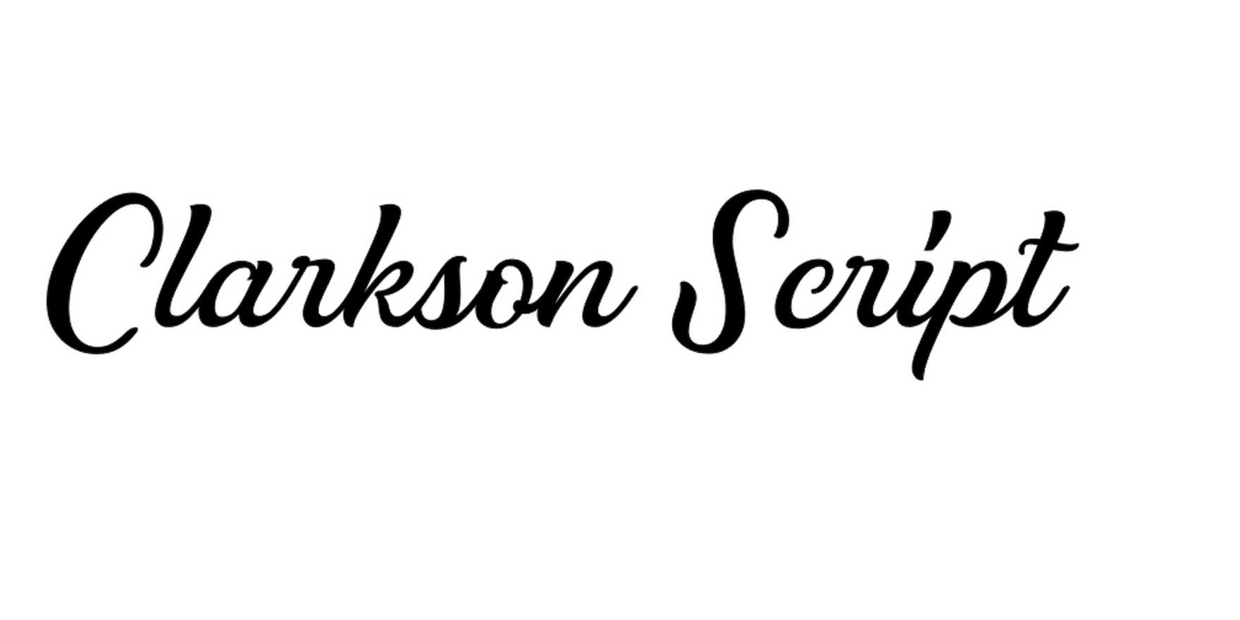 Clarkson Script in use - Fonts In Use