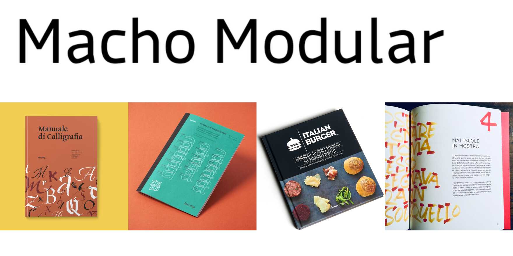 Macho Modular in use - Fonts In Use