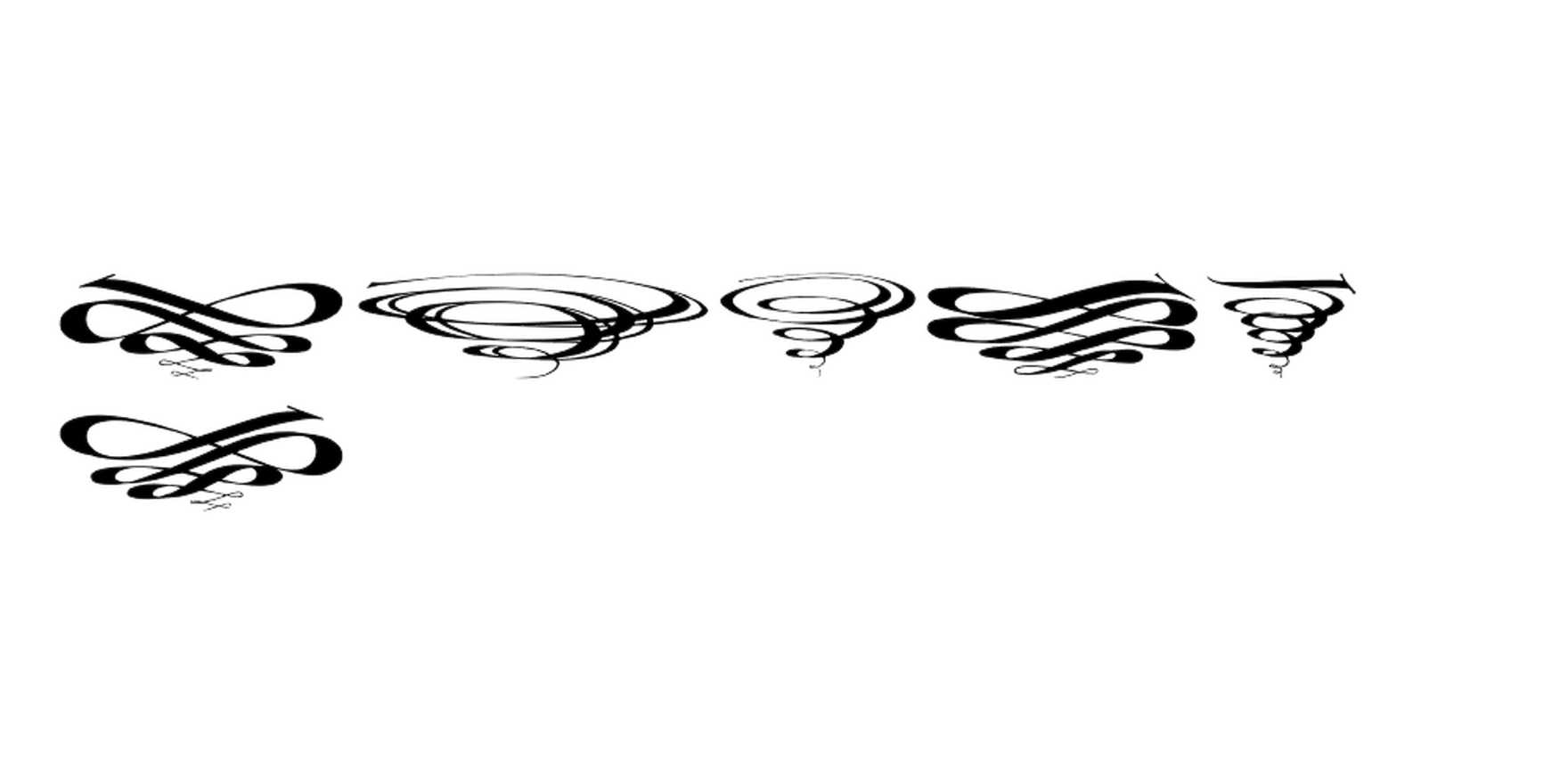 Swirls in use - Fonts In Use