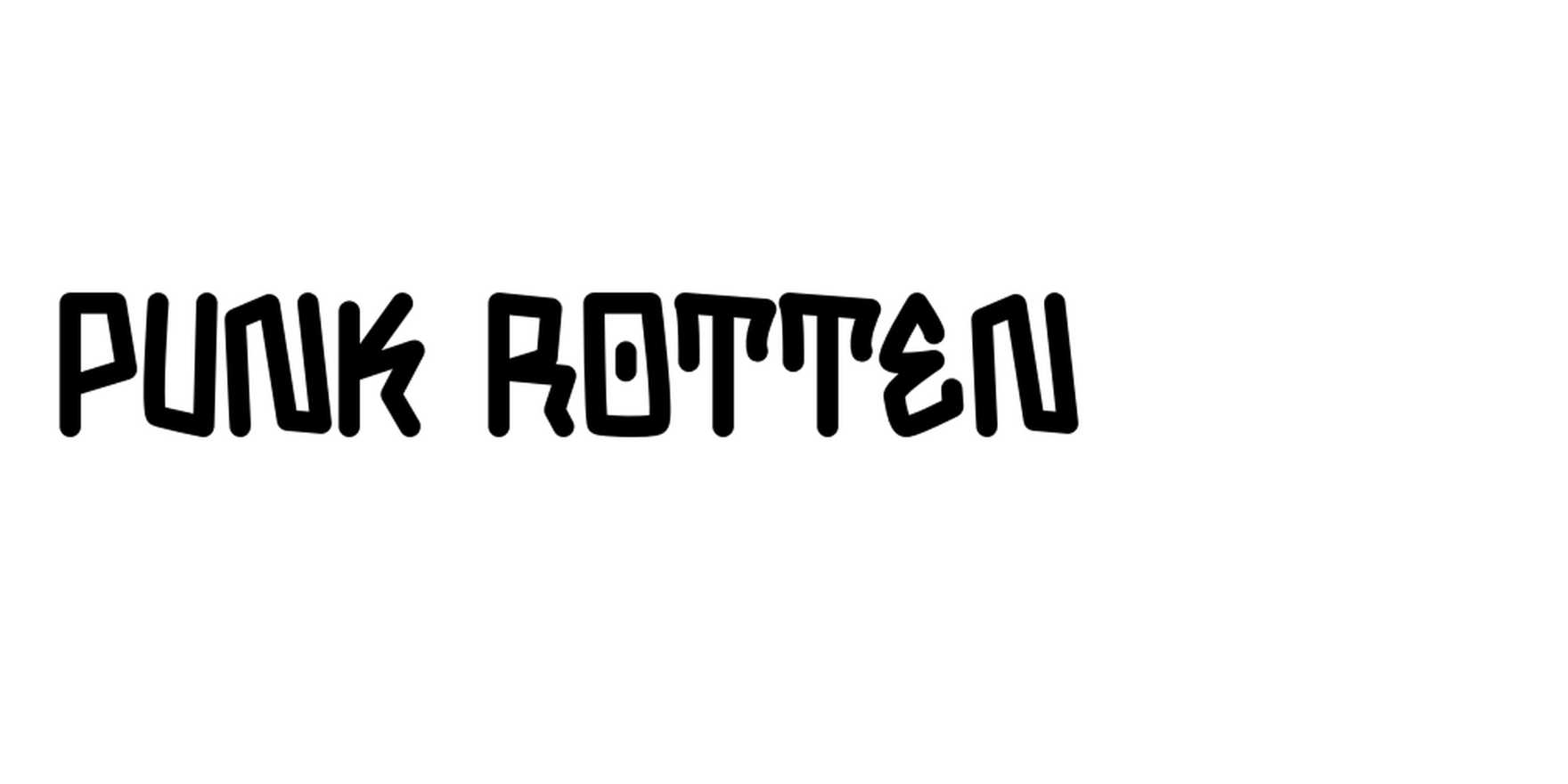 Punk Rotten in use - Fonts In Use