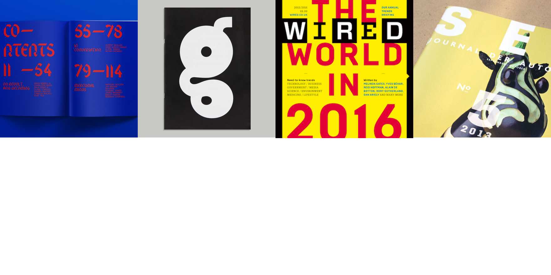 magazine - Fonts In Use