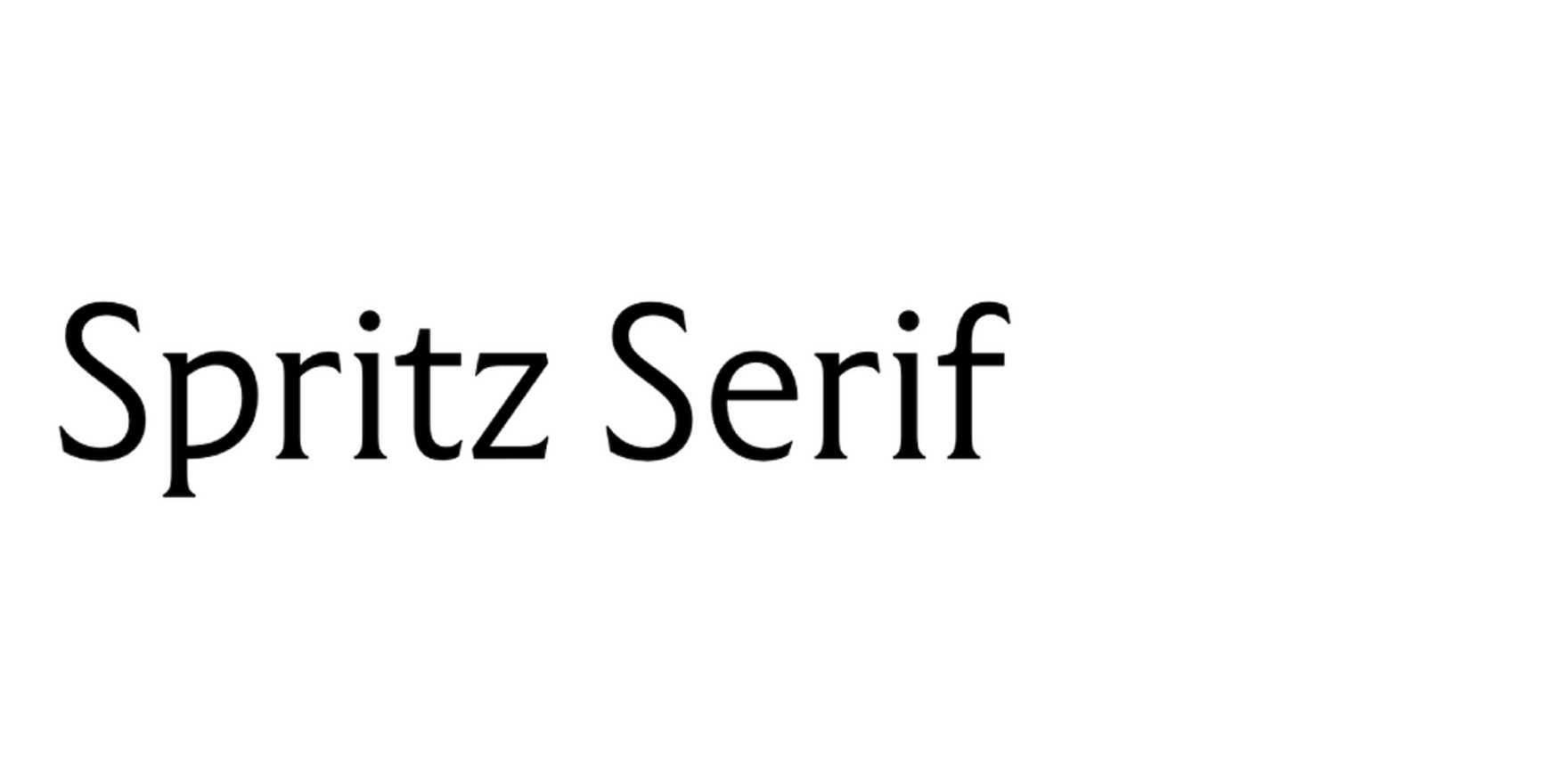 Spritz Serif in use - Fonts In Use