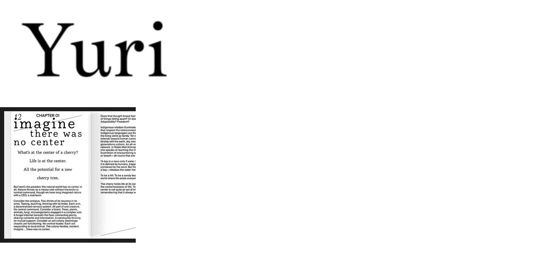 Yuri in use - Fonts In Use