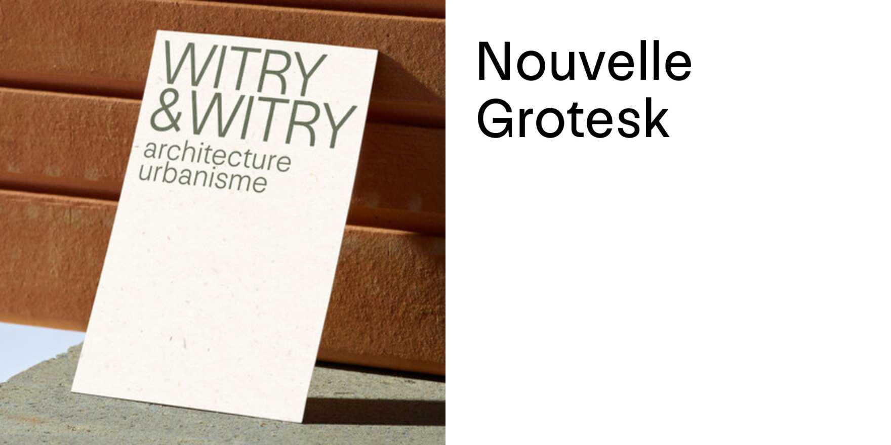 Witry & Witry - Fonts In Use