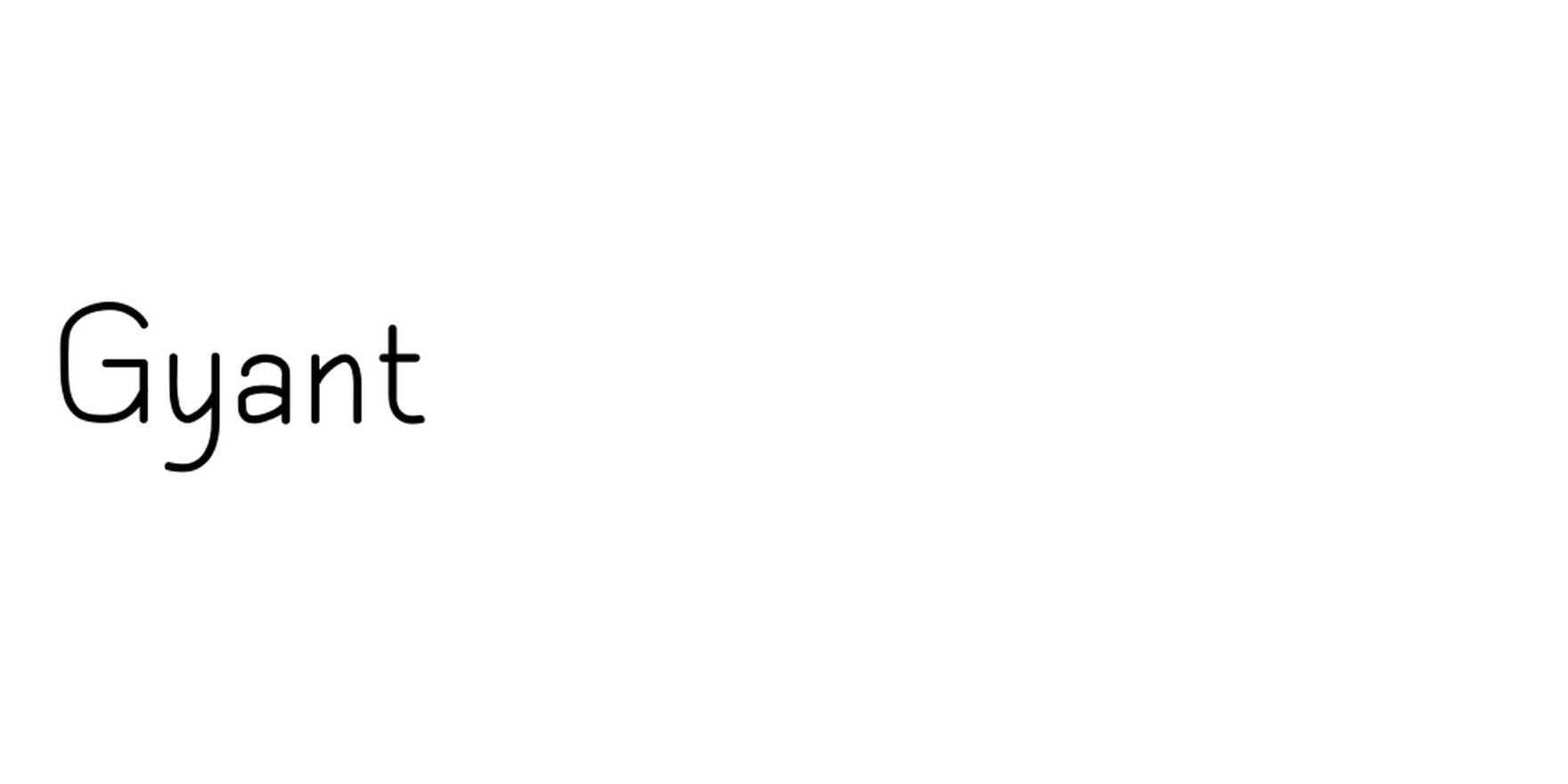 Gyant in use - Fonts In Use