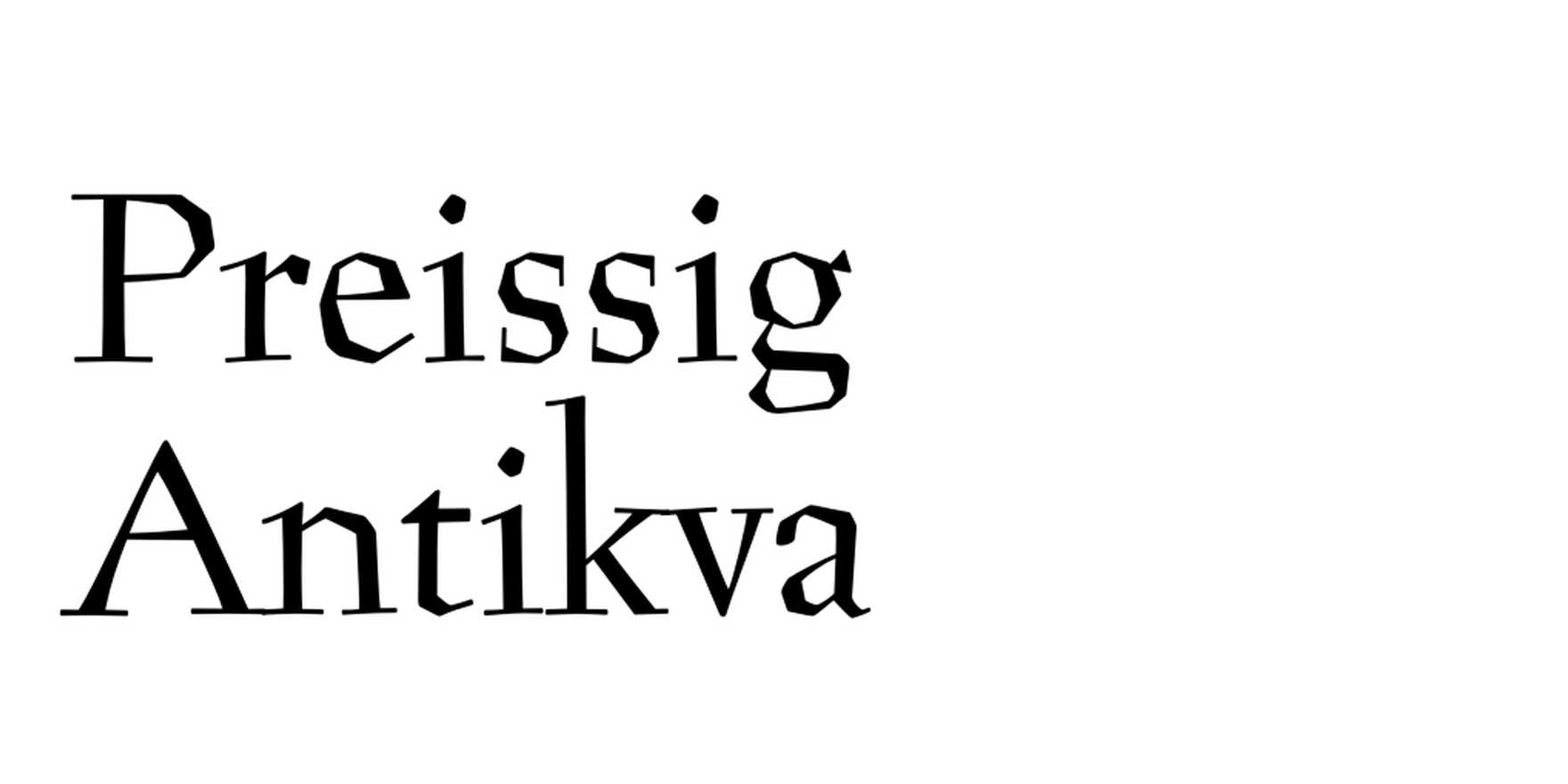 Preissig Antikva in use - Fonts In Use