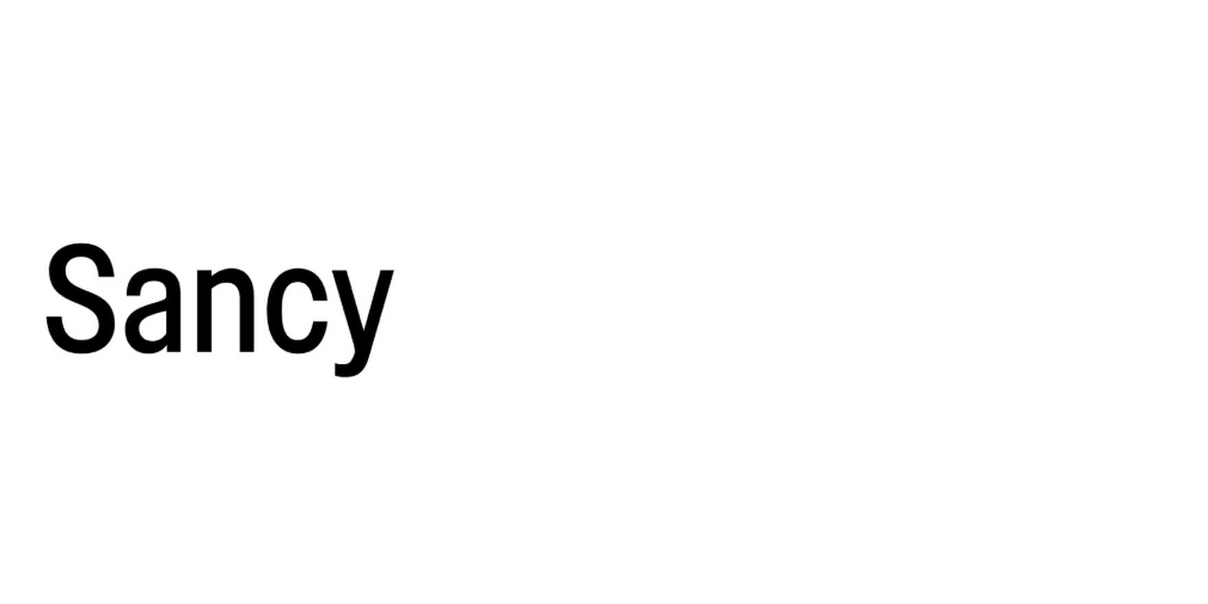 Sancy in use - Fonts In Use