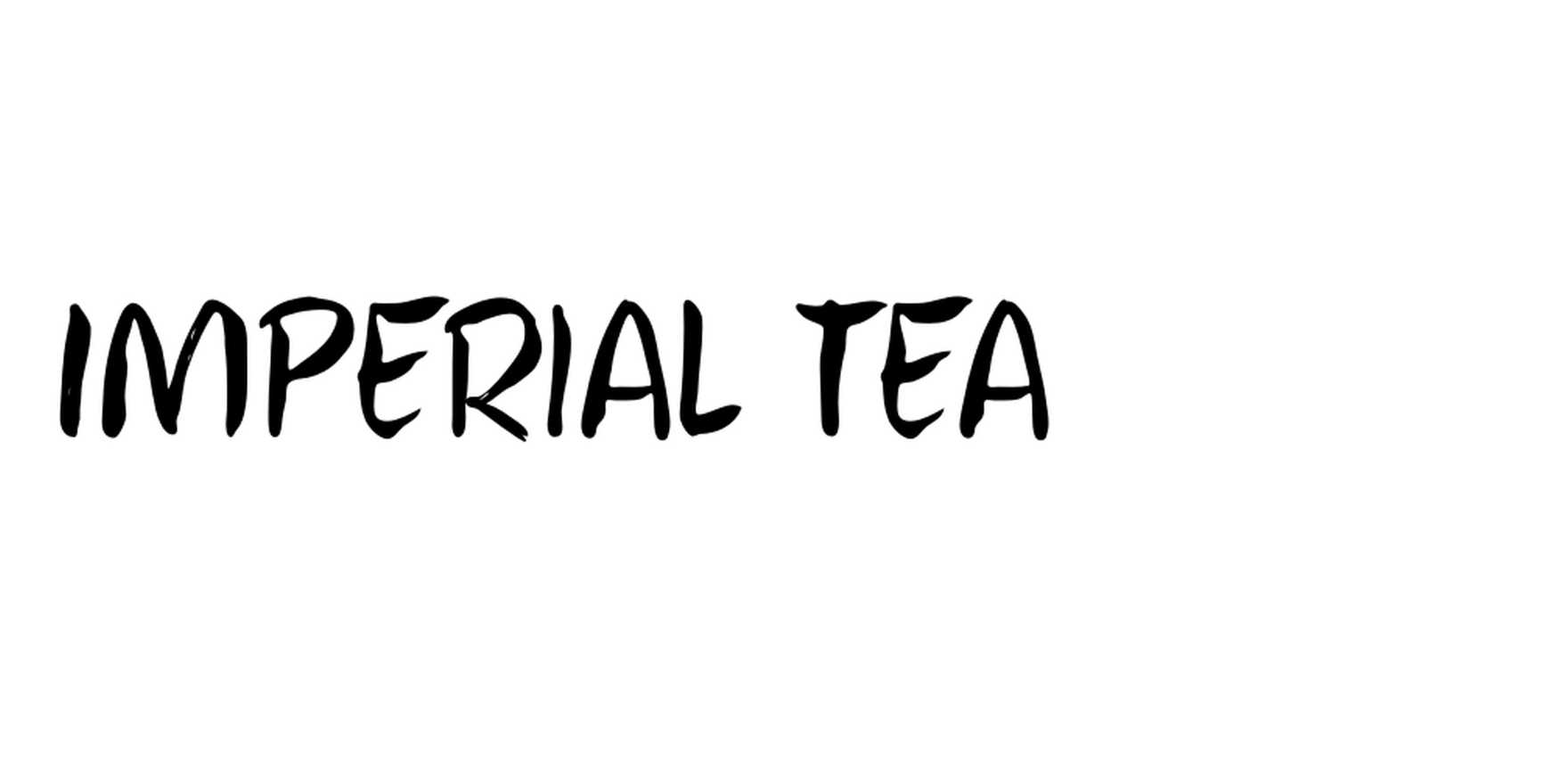 Imperial Tea in use - Fonts In Use