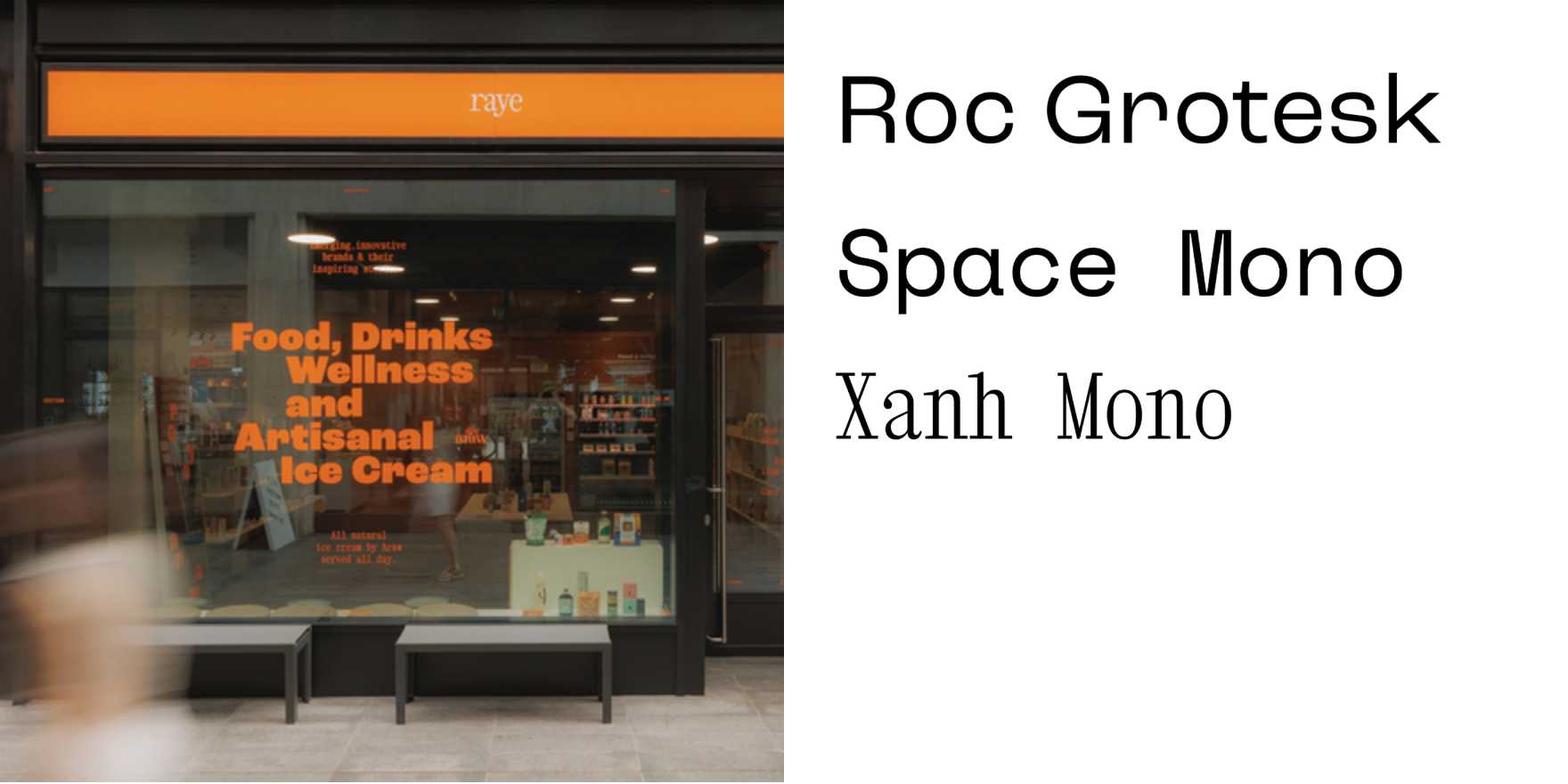 raye the store 06 - Fonts In Use