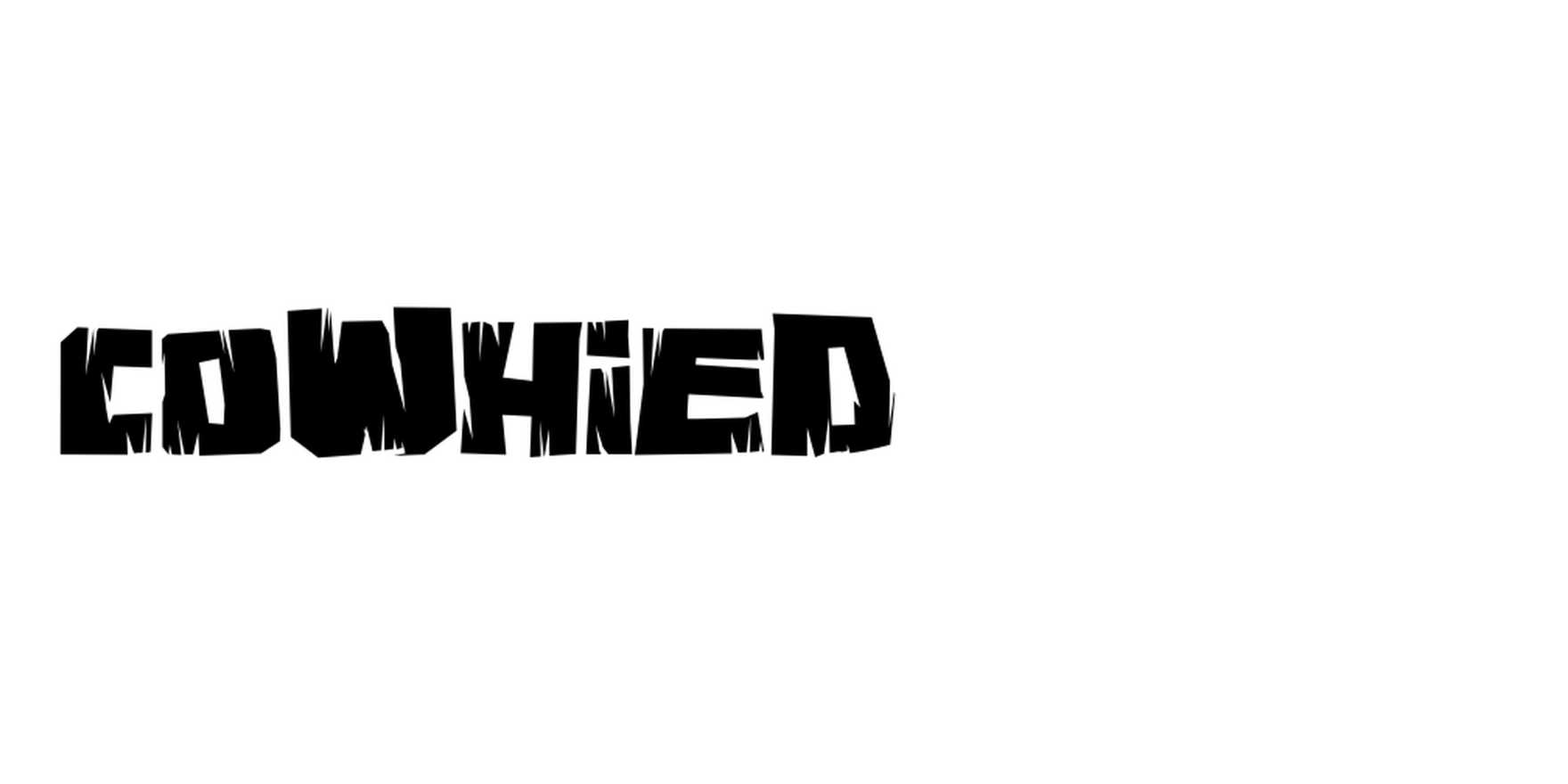 Cowhied in use - Fonts In Use