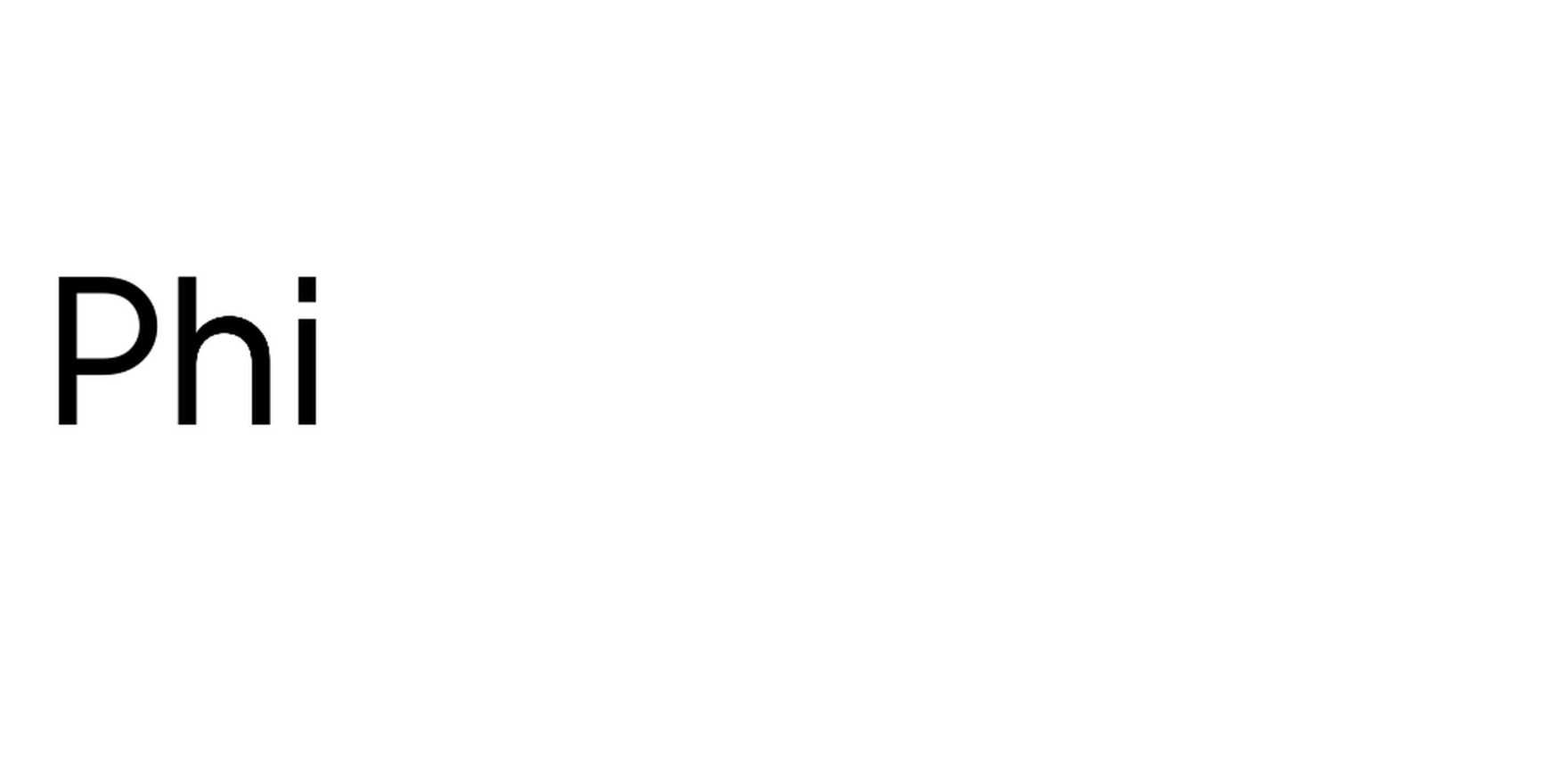 Phi in use - Fonts In Use