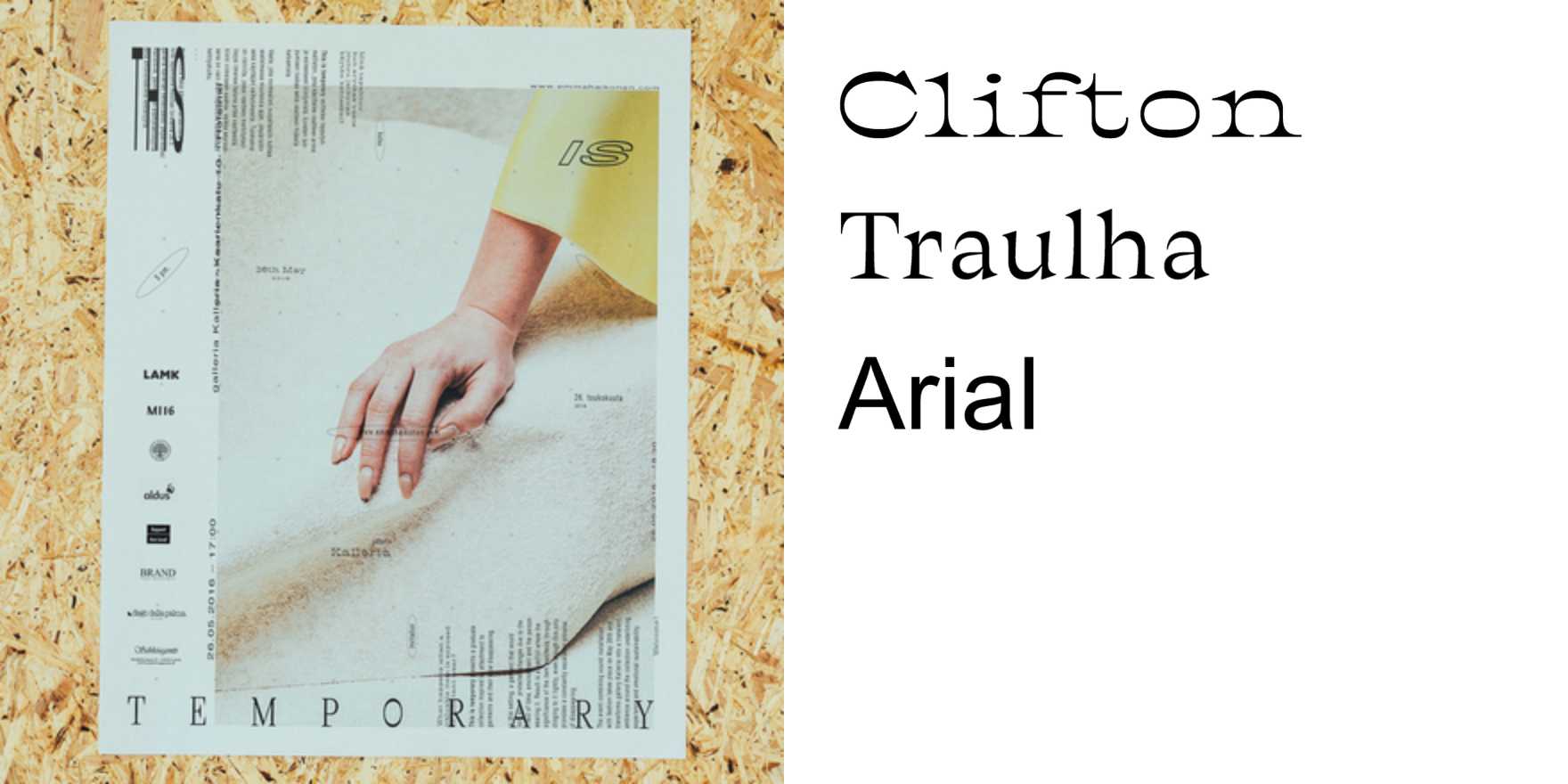 This is Temporary - Fonts In Use