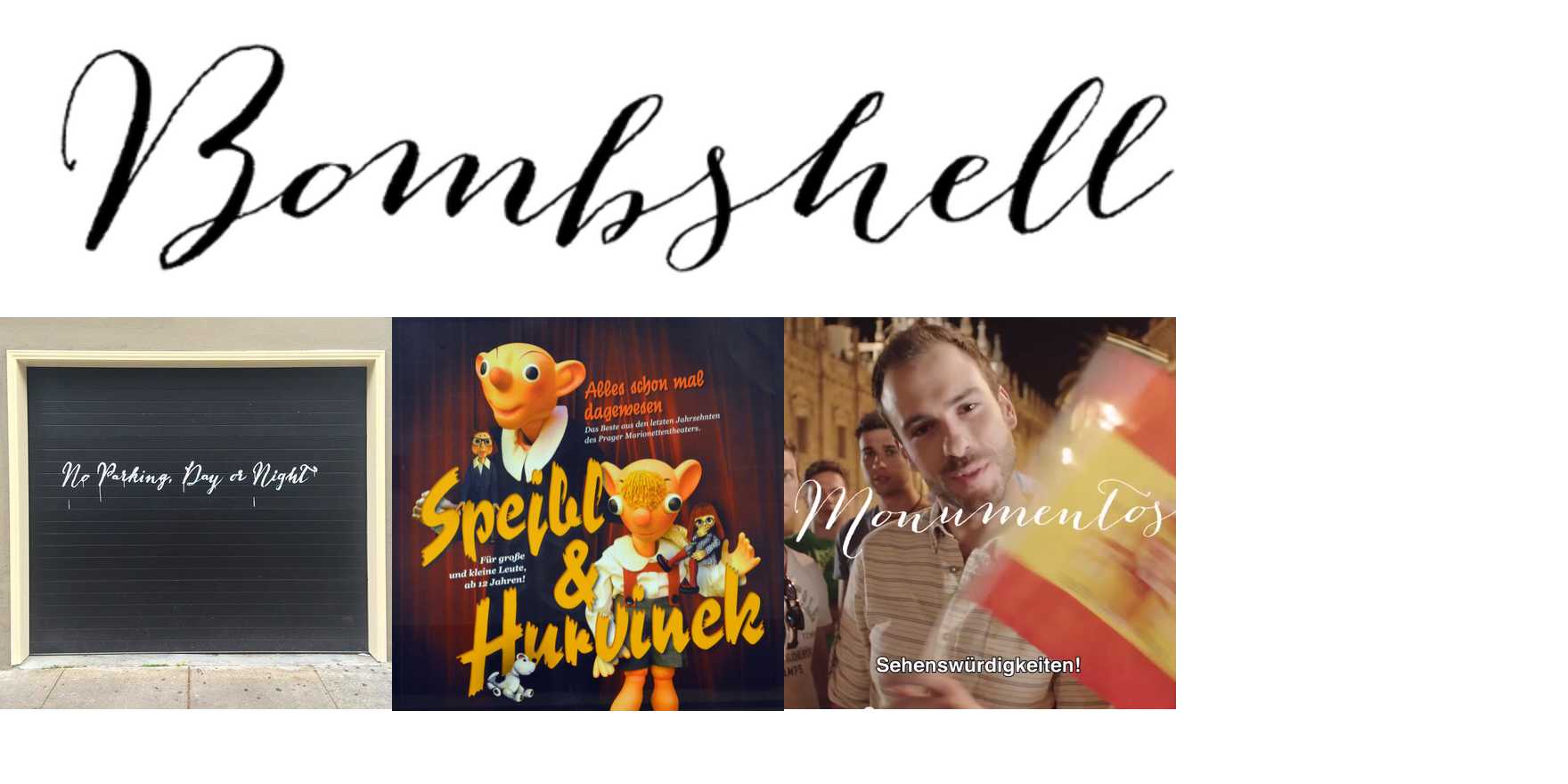 Bombshell in use - Fonts In Use