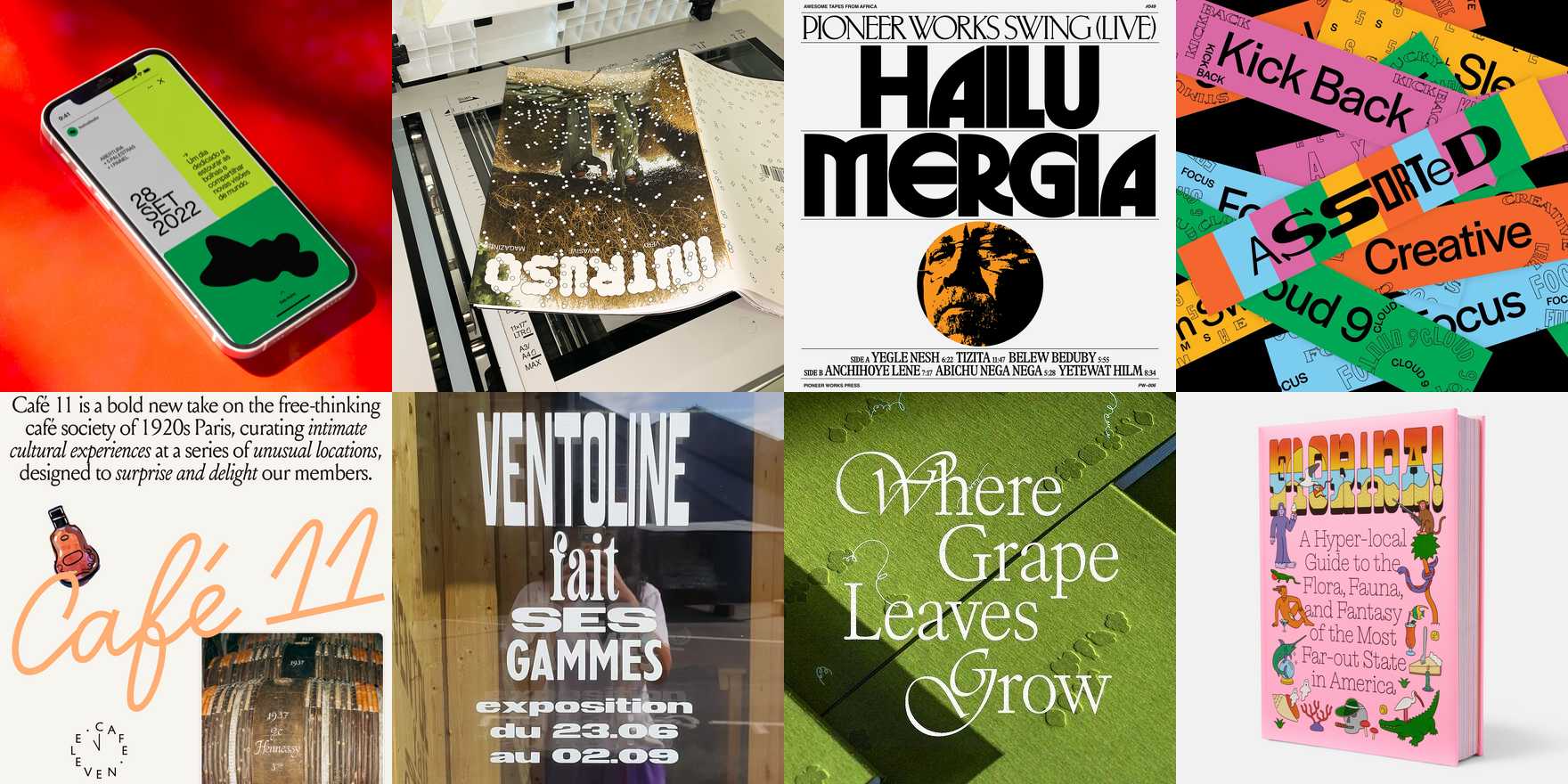 Many Typefaces Fonts In Use