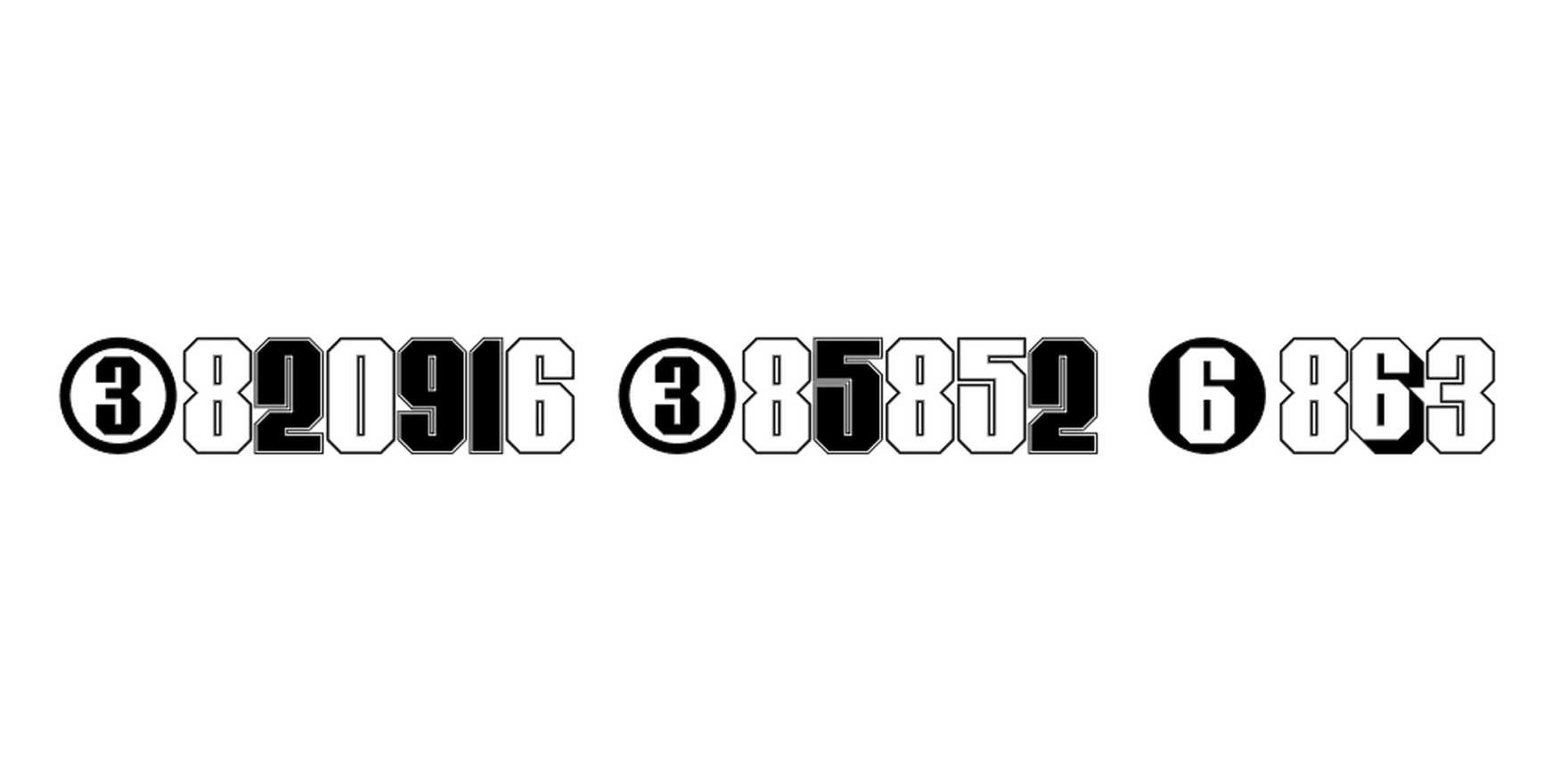 Display Digits Nine in use - Fonts In Use