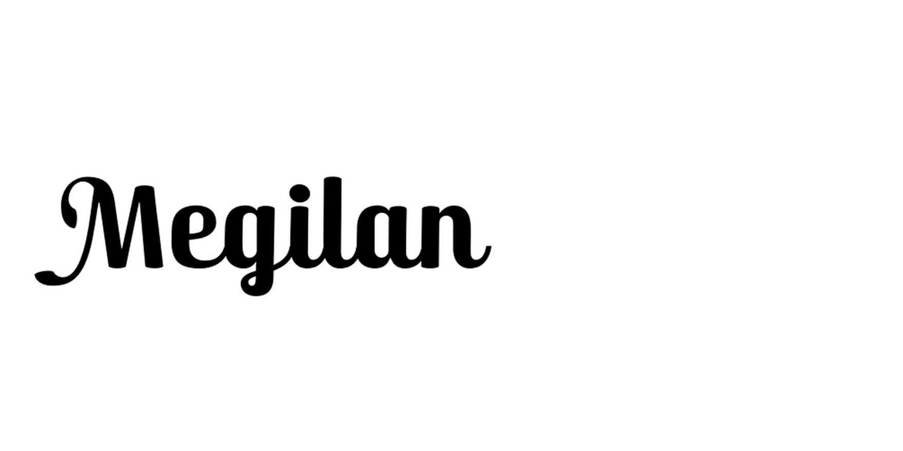 Megilan in use - Fonts In Use