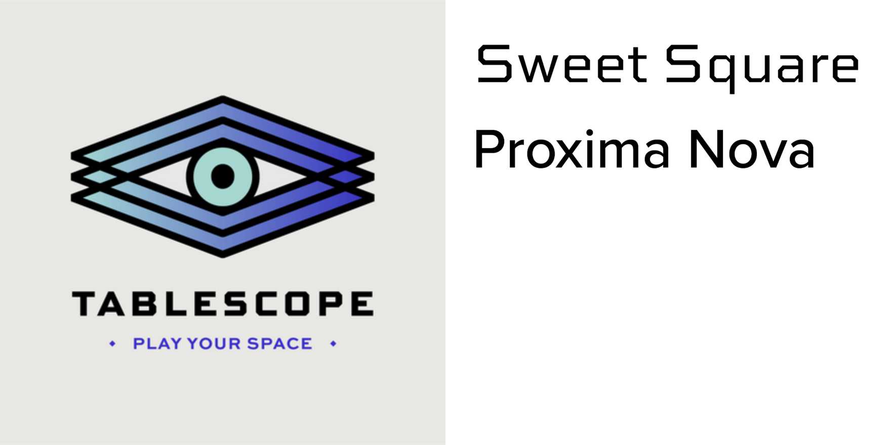 Tablescope - Fonts In Use