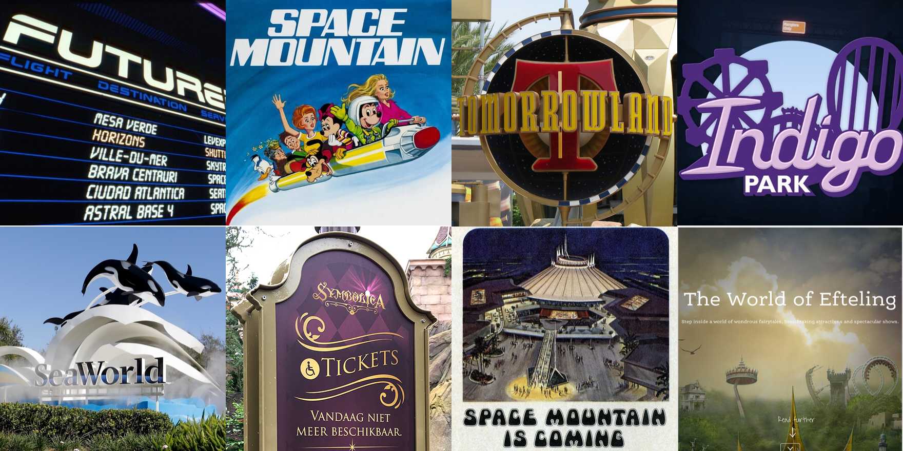 theme parks - Fonts In Use