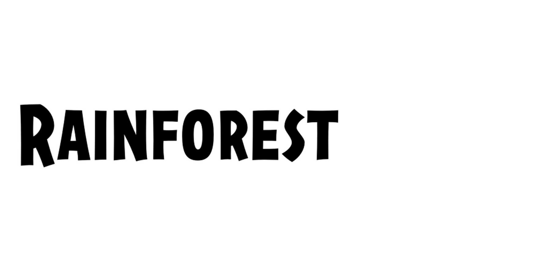 Rainforest in use - Fonts In Use