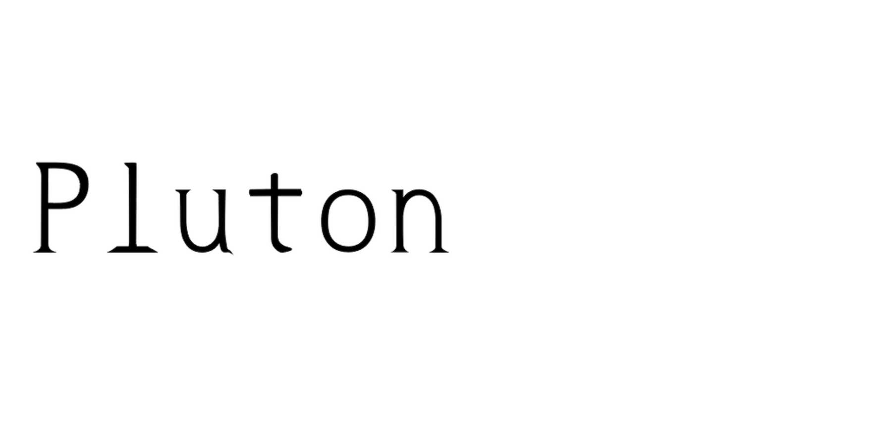 Pluton in use - Fonts In Use