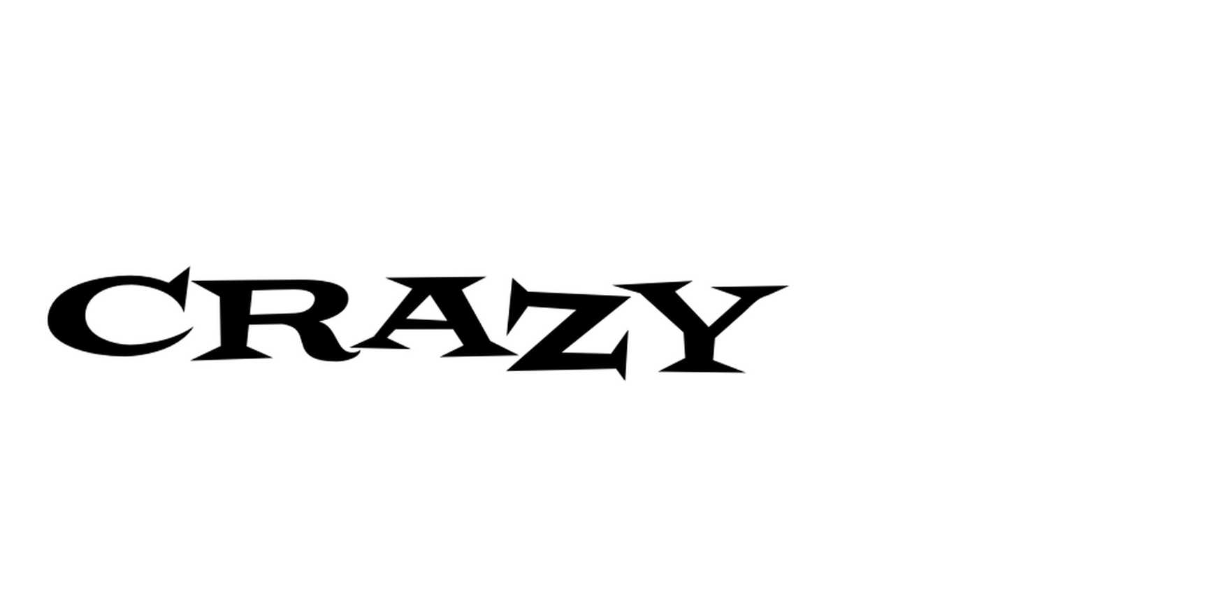 Crazy in use - Fonts In Use