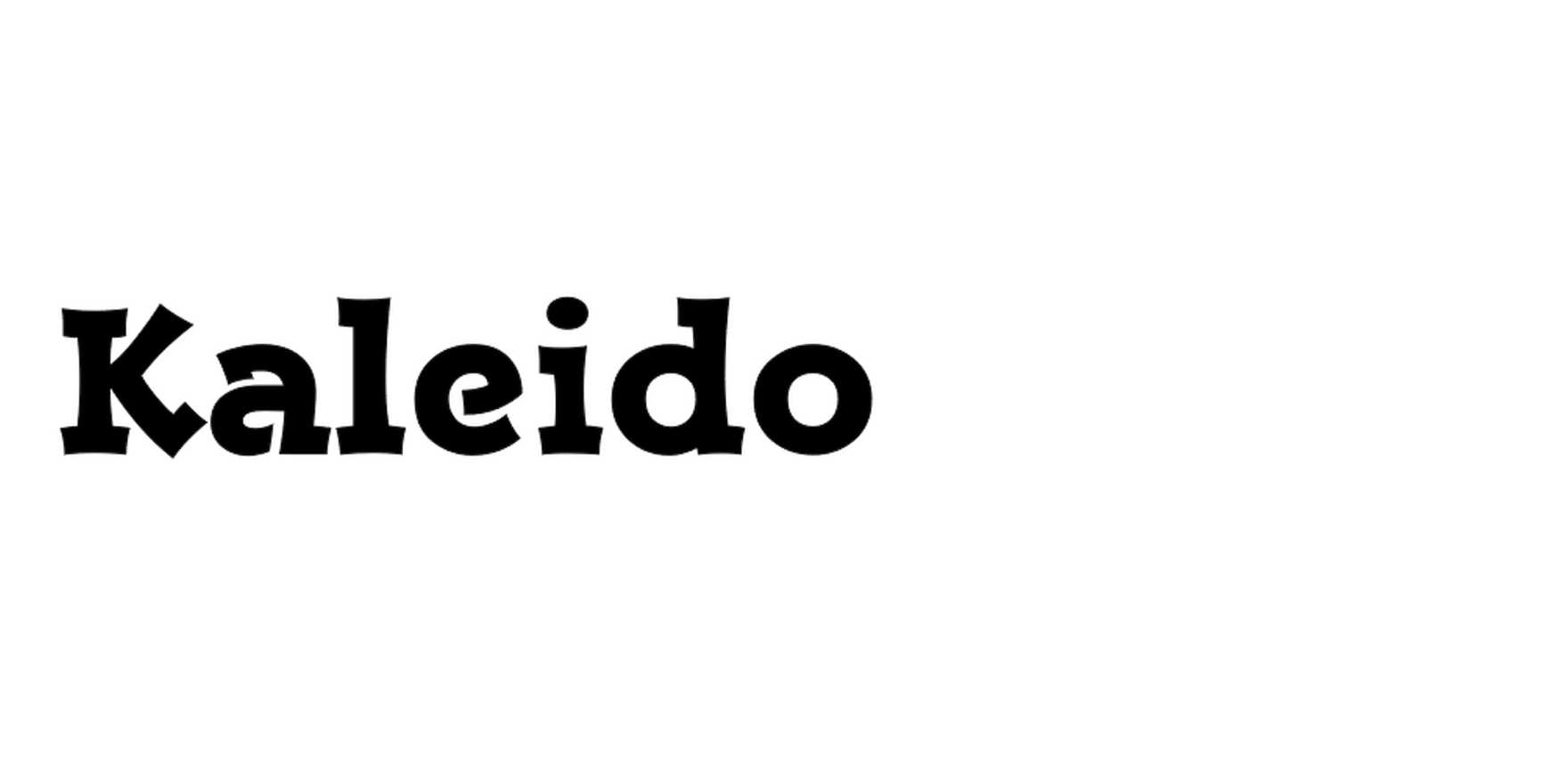 Kaleido in use - Fonts In Use