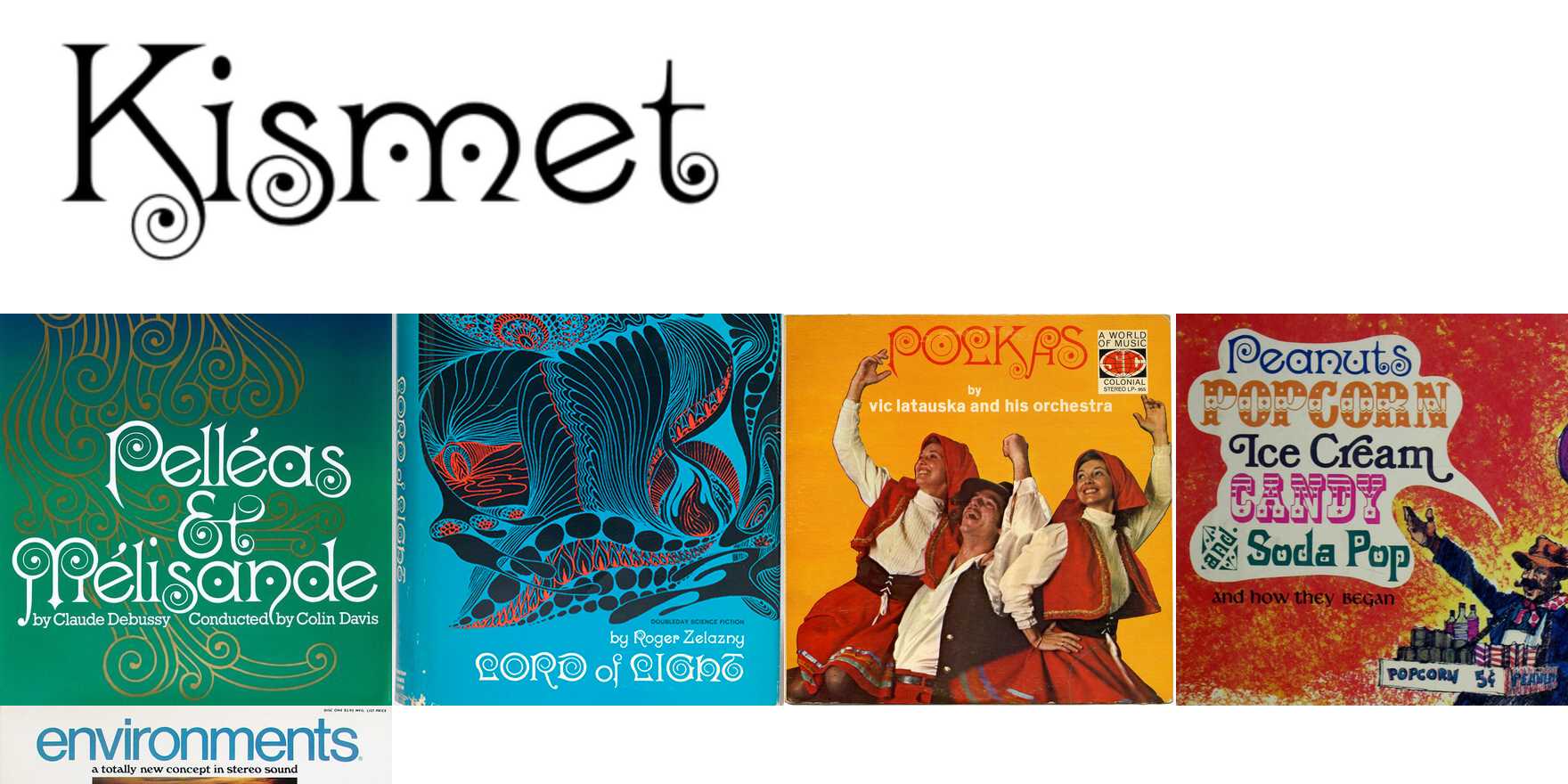 Kismet in use Fonts In Use