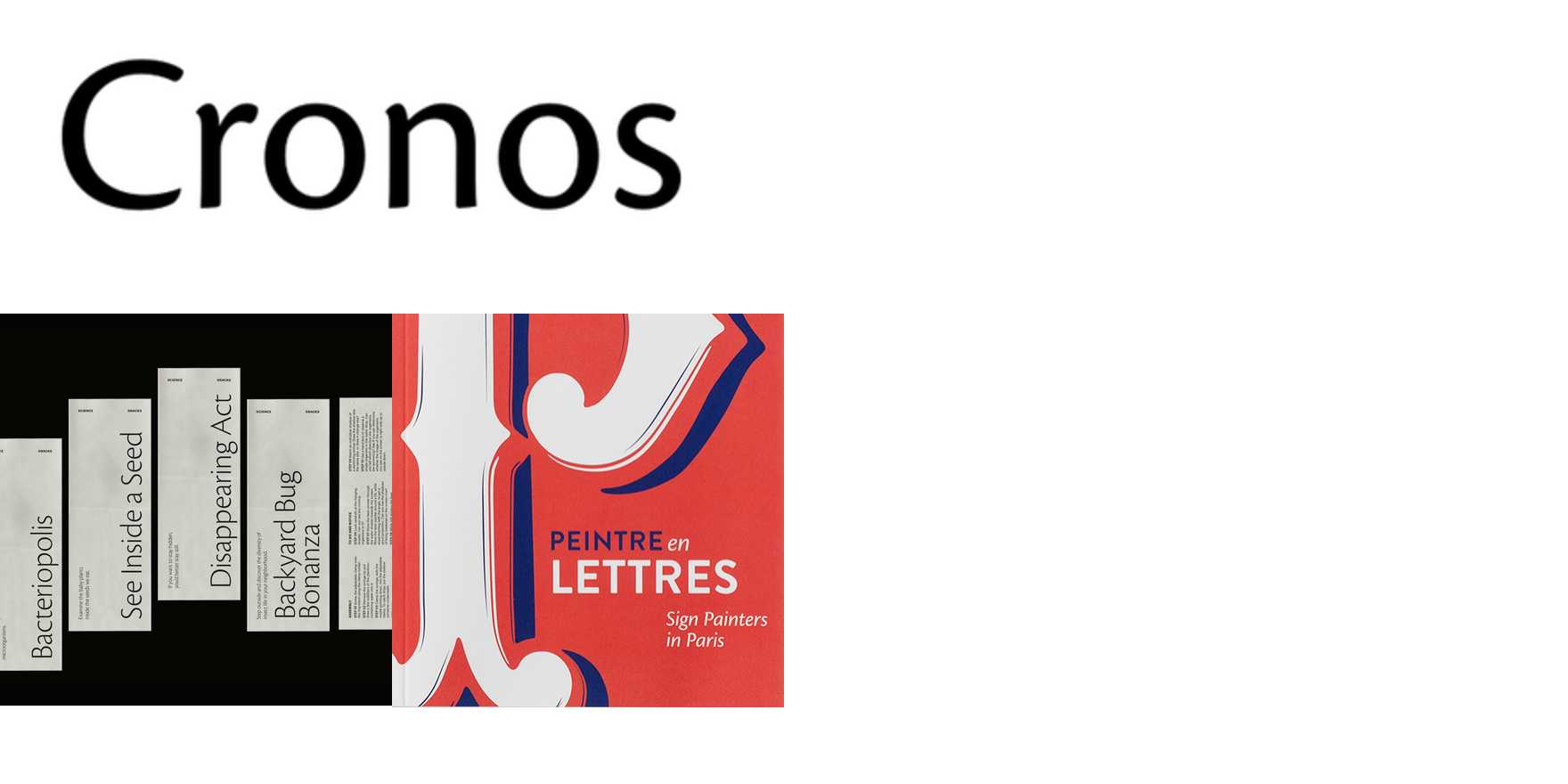 Cronos in use - Fonts In Use