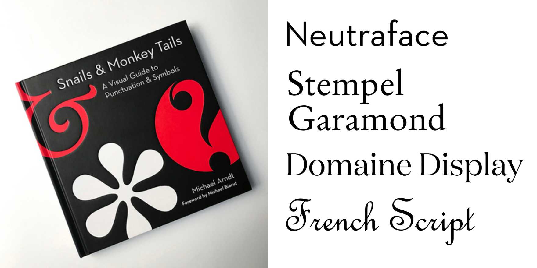 Snails & Monkey Tails A Visual Guide to Punctuation & Symbols Fonts