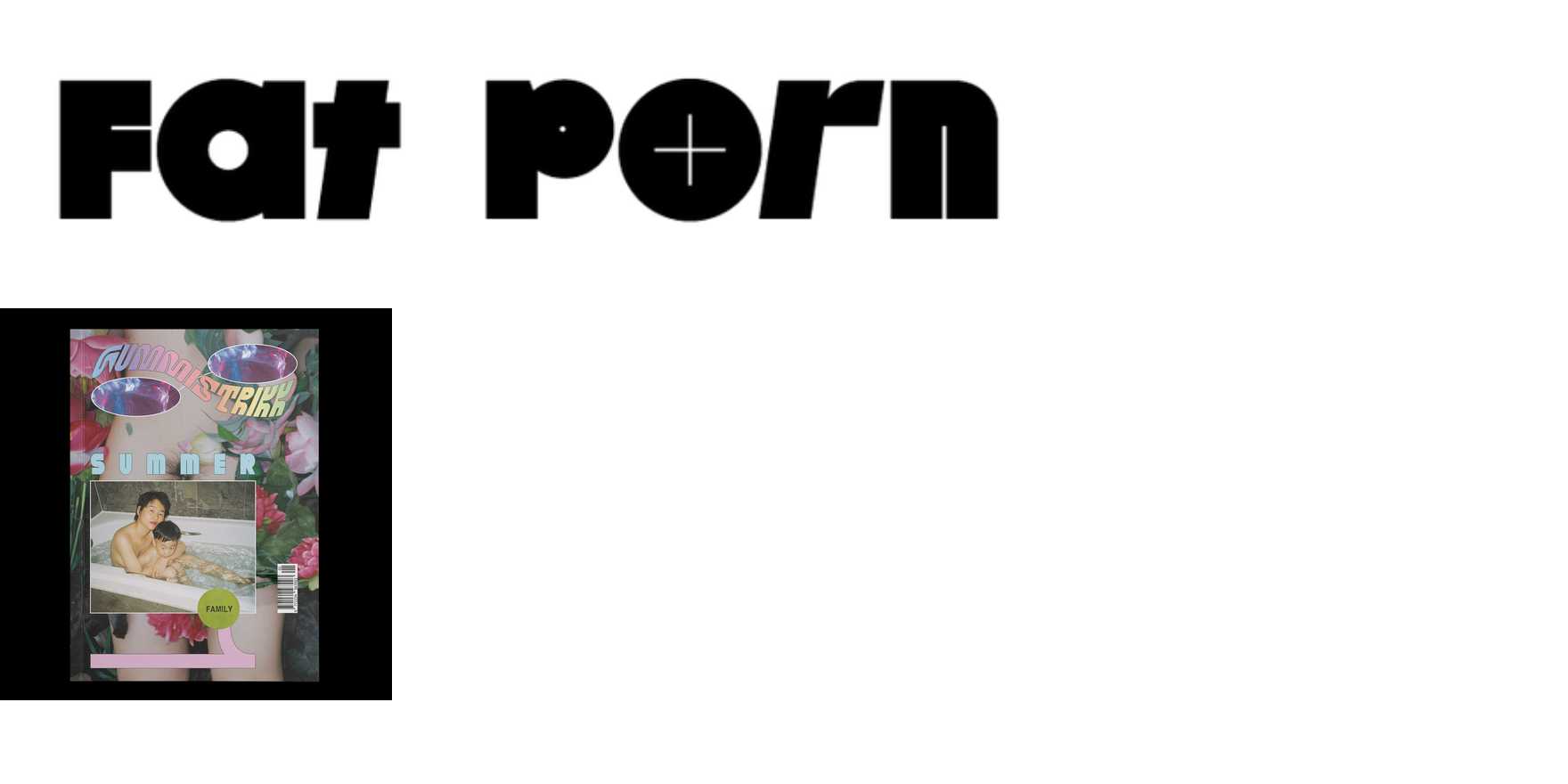 Fat Porn in use - Fonts In Use