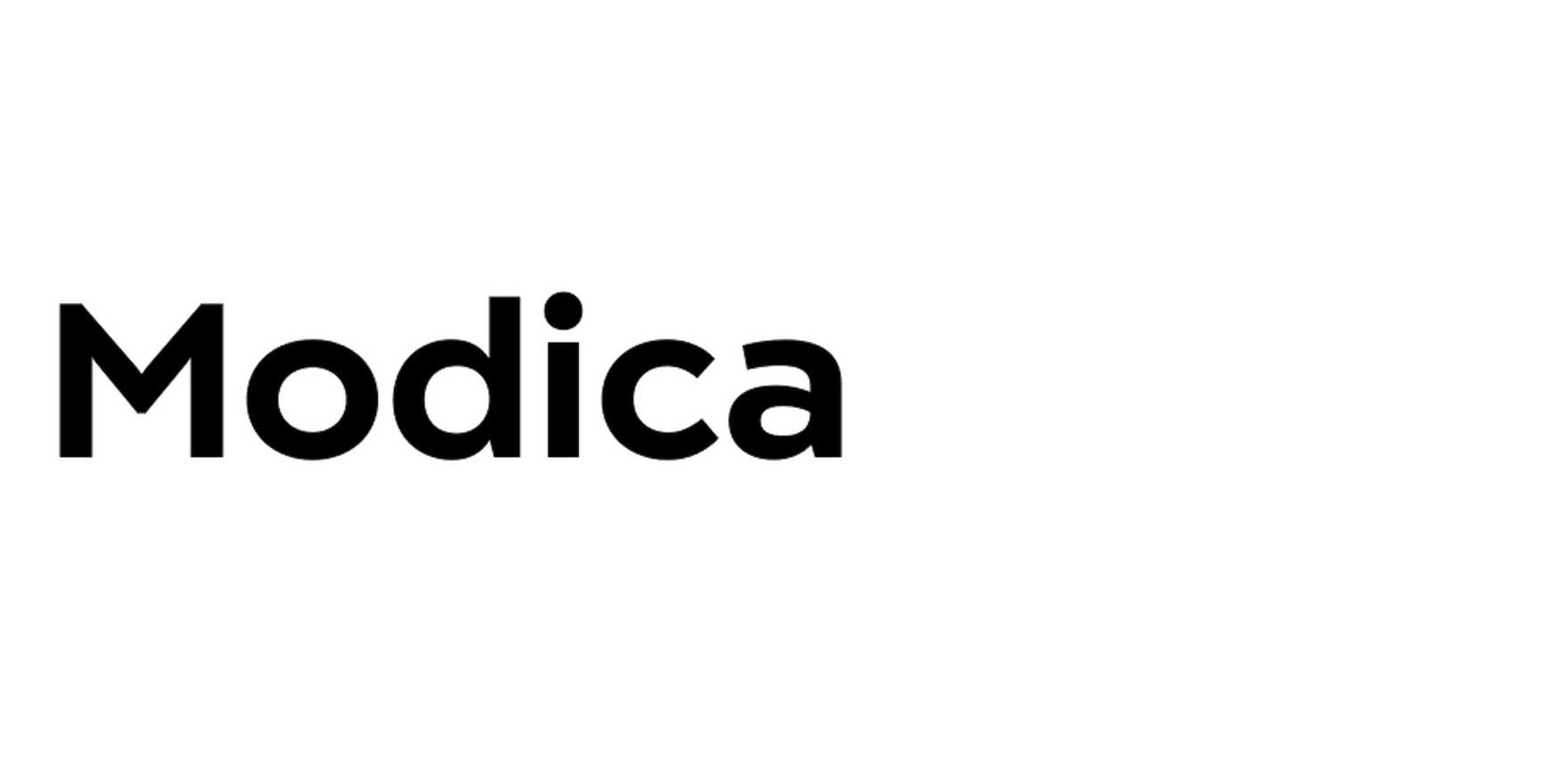 Modica in use - Fonts In Use