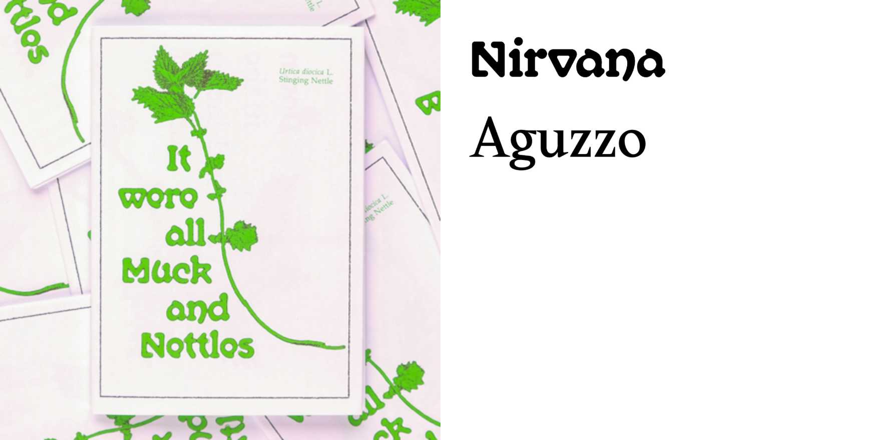 It Were All Muck & Nettles - Fonts In Use