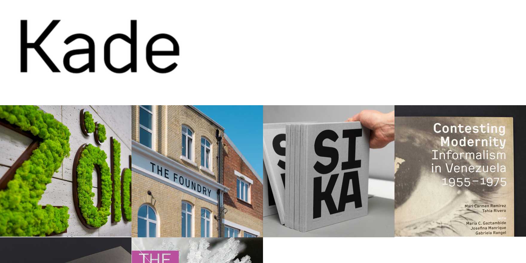 Kade in use - Fonts In Use