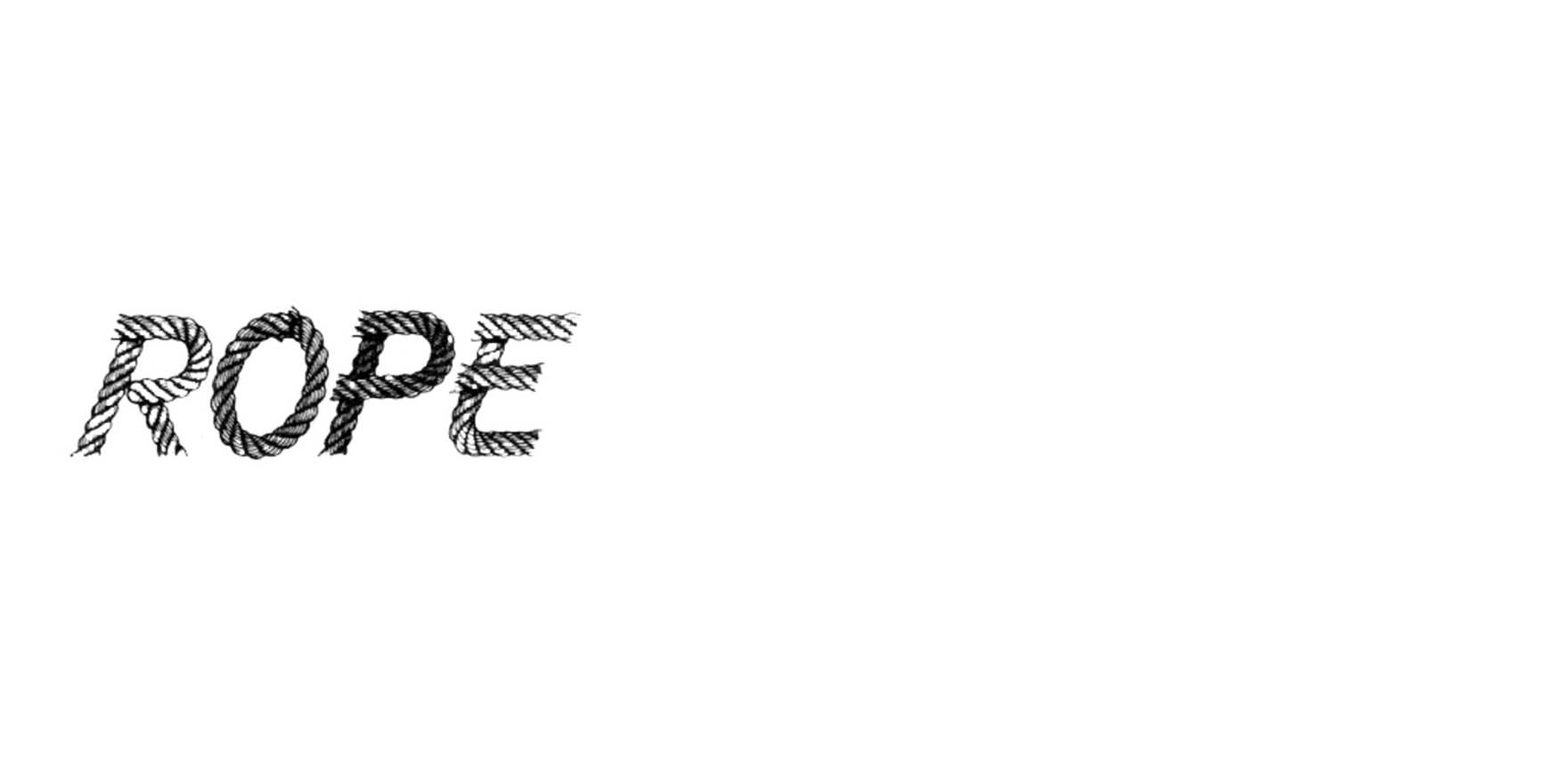 Rope in use - Fonts In Use