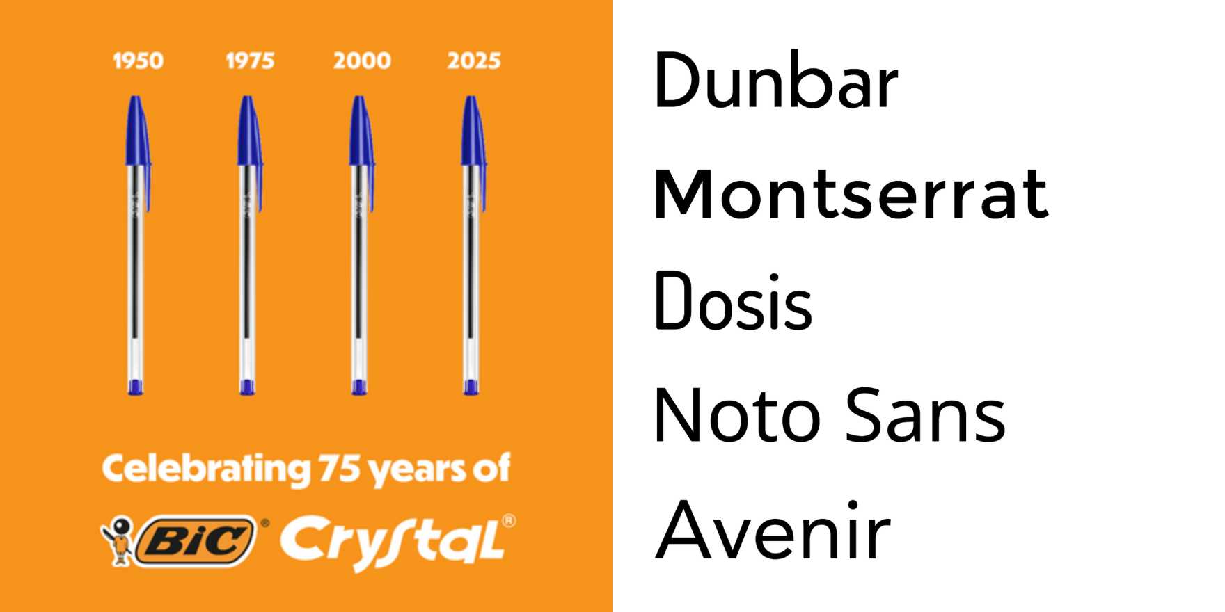BIC South Africa website - Fonts In Use