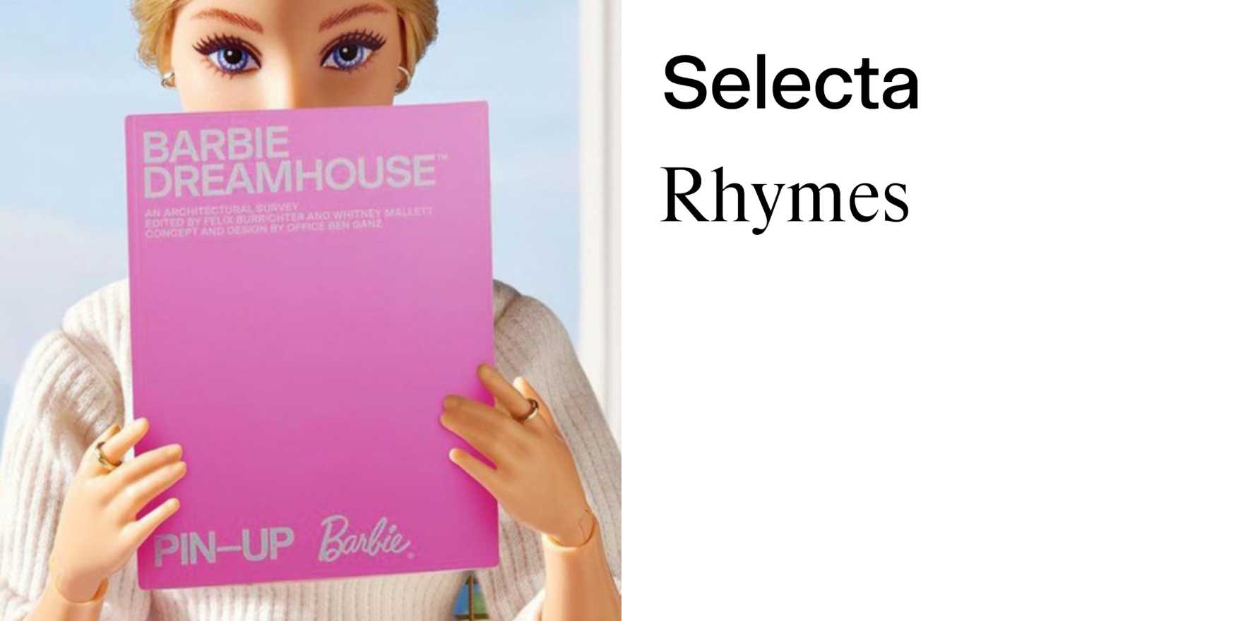 Barbie Dreamhouse: An Architectural Survey - Fonts In Use