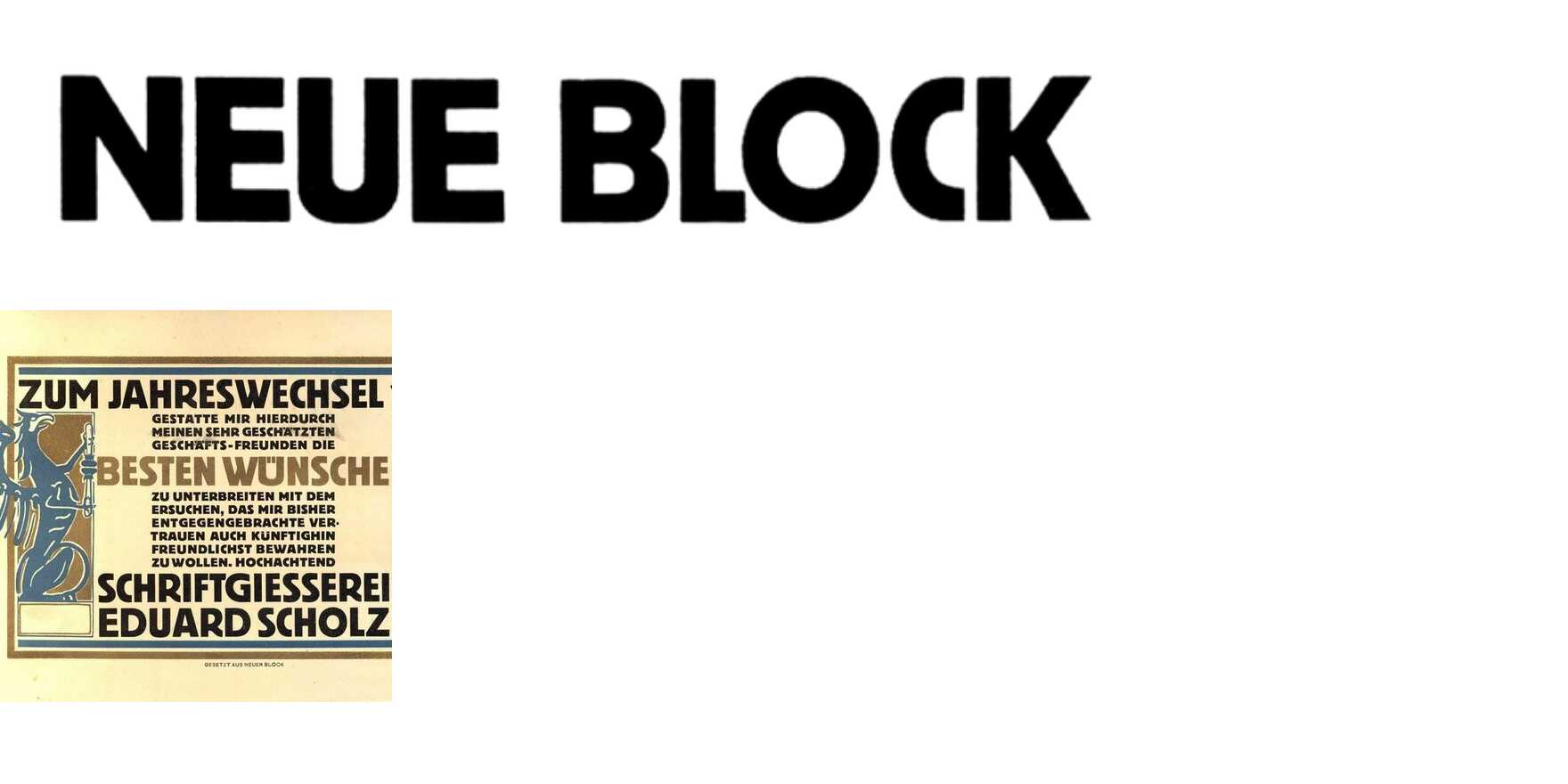 Credit Block Font Kittl