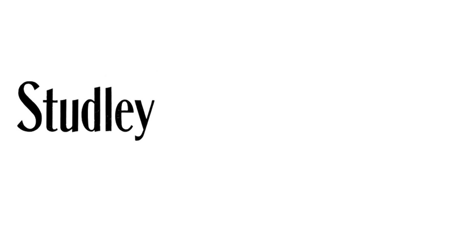Studley in use - Fonts In Use