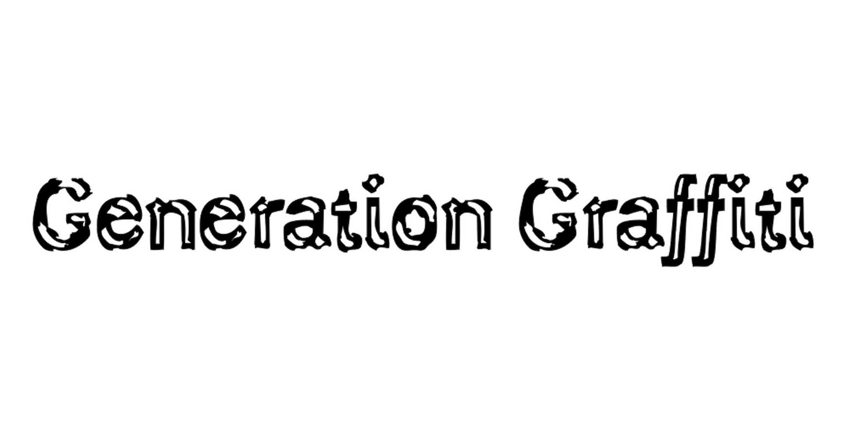 Generation Graffiti in use - Fonts In Use