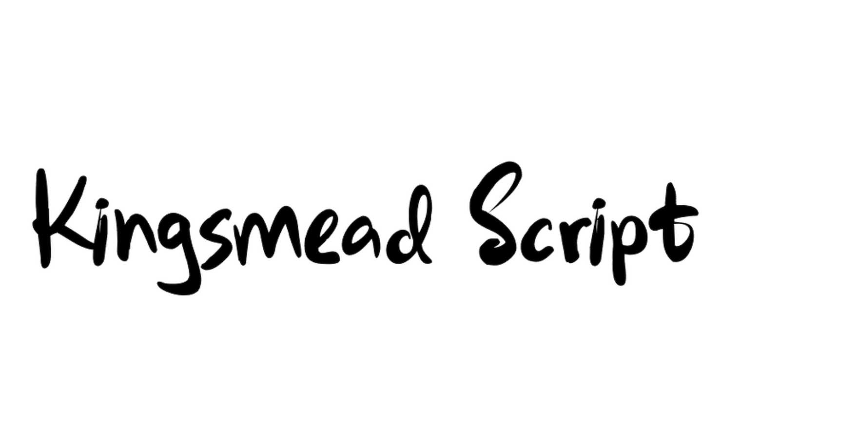 Kingsmead Script in use - Fonts In Use