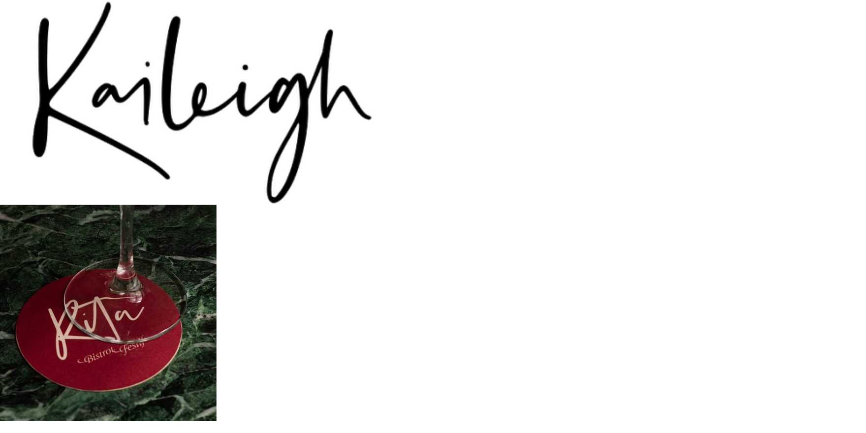 Kaileigh in use - Fonts In Use