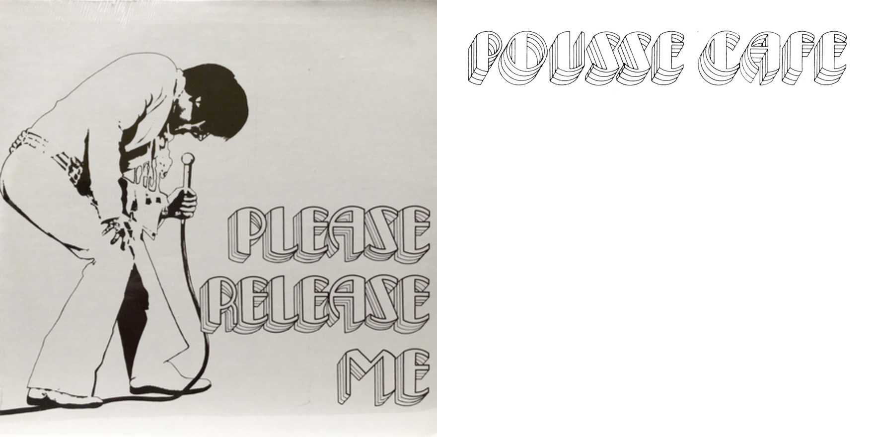 Elvis Presley – Please Release Me (1st Records) album art - Fonts 