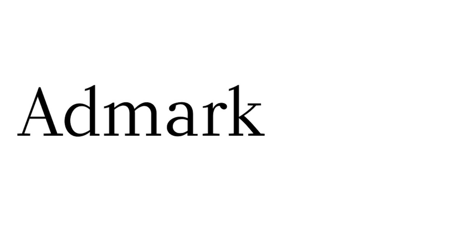 Admark in use - Fonts In Use