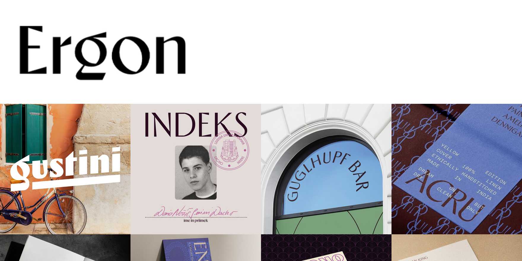 Ergon in use - Fonts In Use