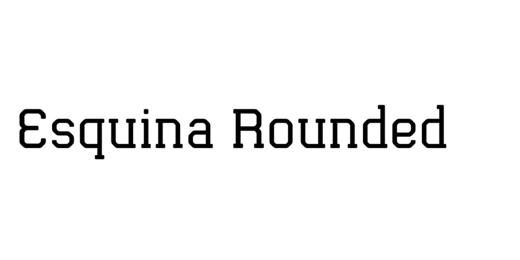 Esquina Rounded in use - Fonts In Use